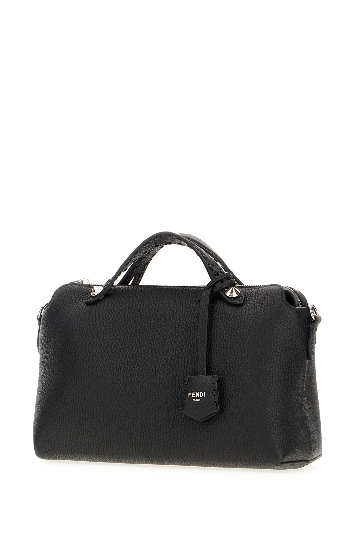 Fendi Borsa a mano By The Way media in pelle nera, view 2