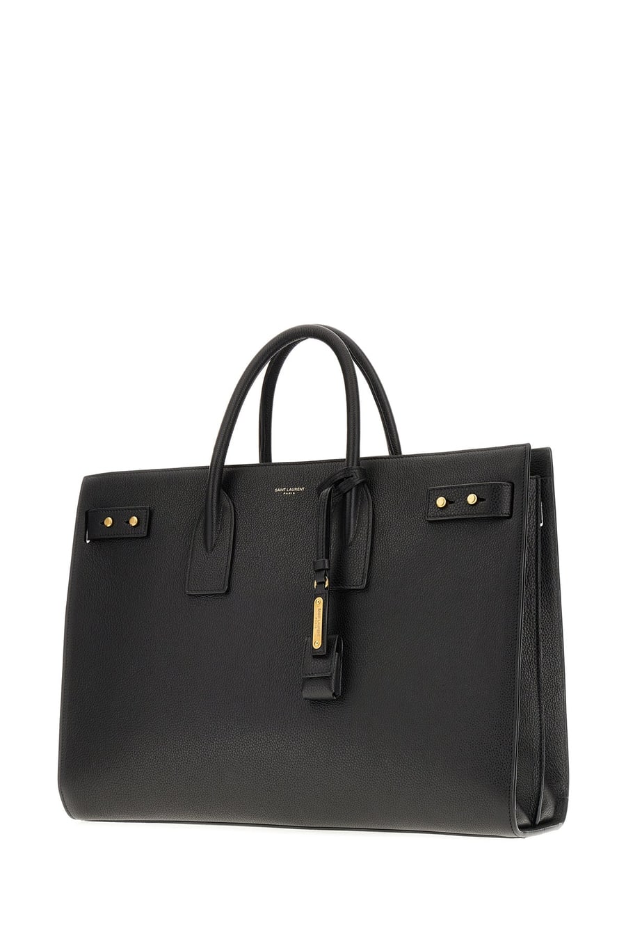 Saint Laurent Borsa a mano Sac De Jour in pelle nera, view 2