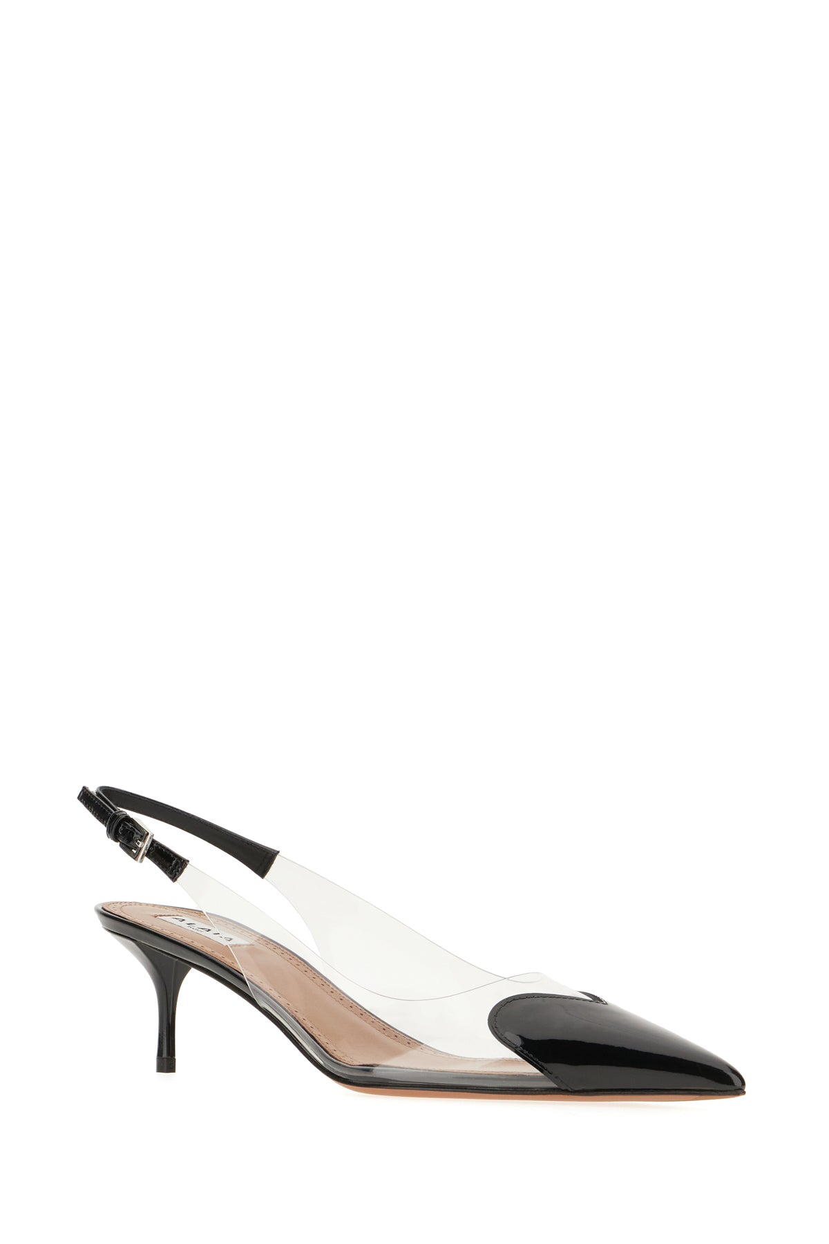 Alaïa Scarpe con tacco Le Coer in PVC, view 2
