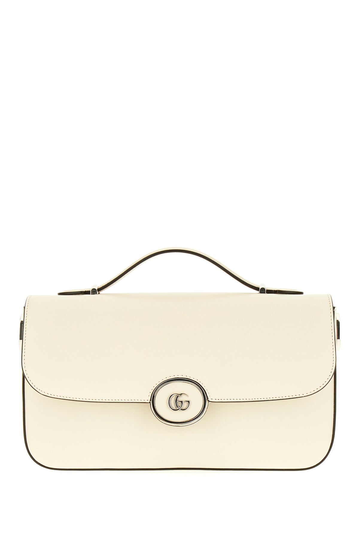 Gucci Borsa a mano Petite GG piccola in pelle avorio