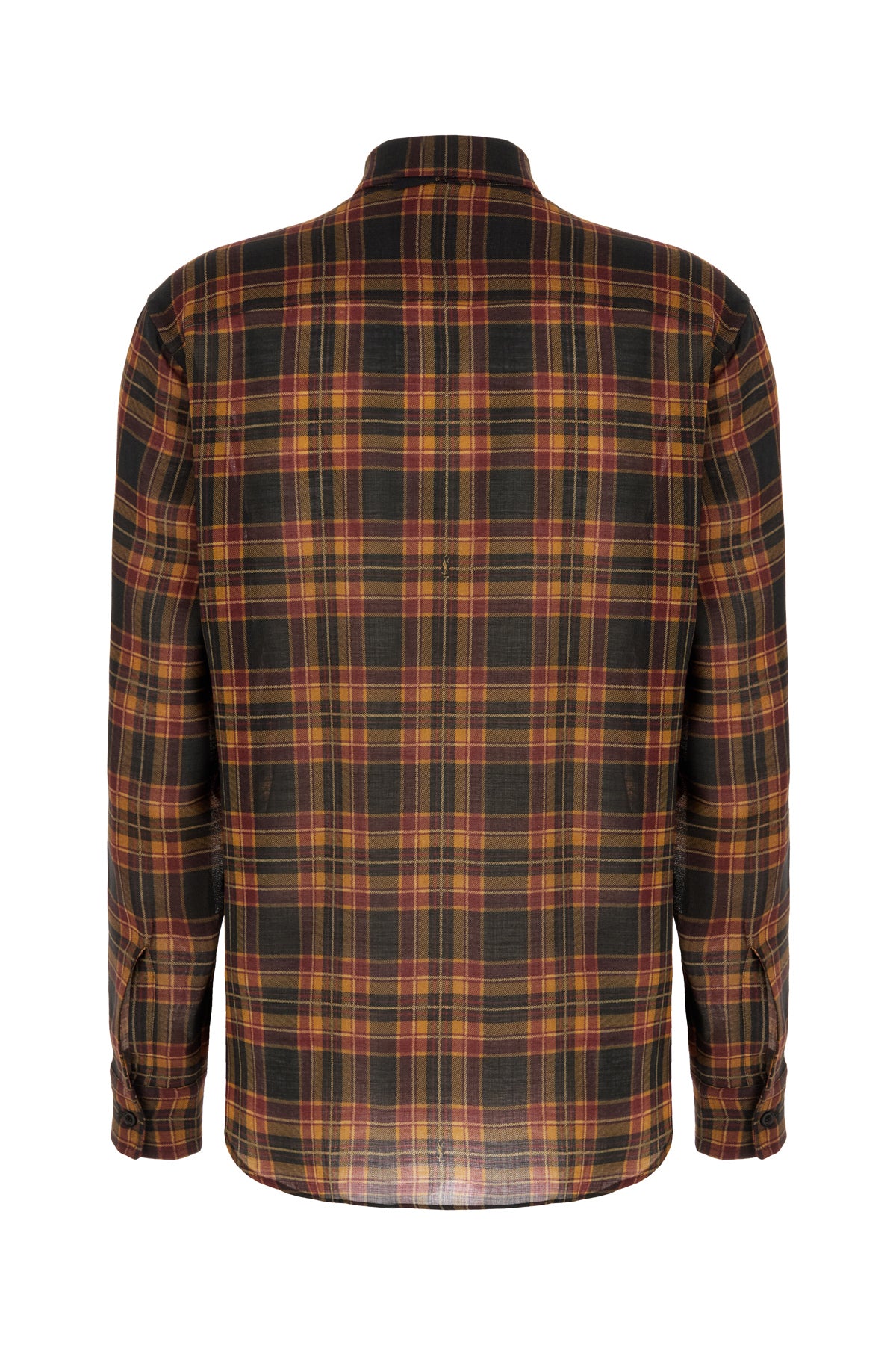 Saint Laurent Camicia in lana ricamata, view 2