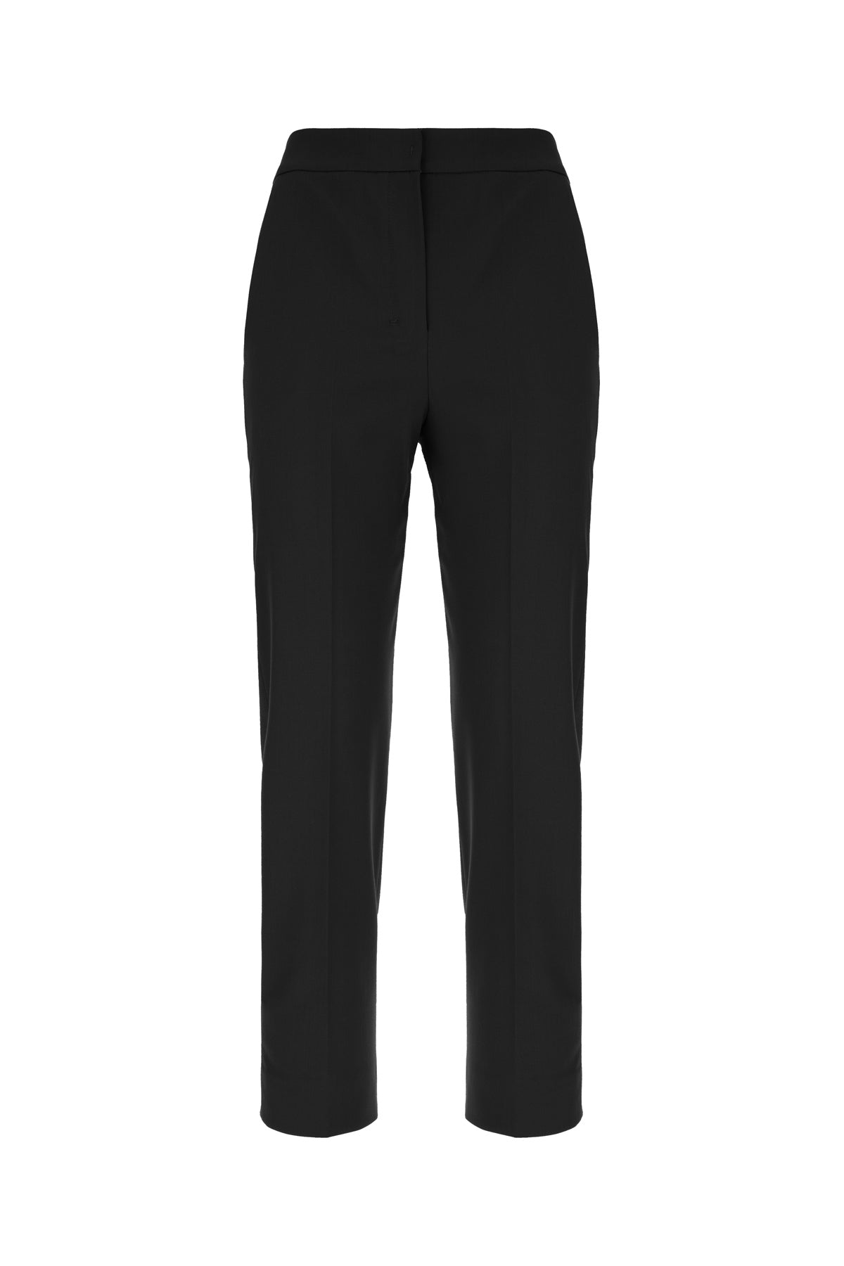'S Max Mara Pantalone in misto poliestere stretch nero