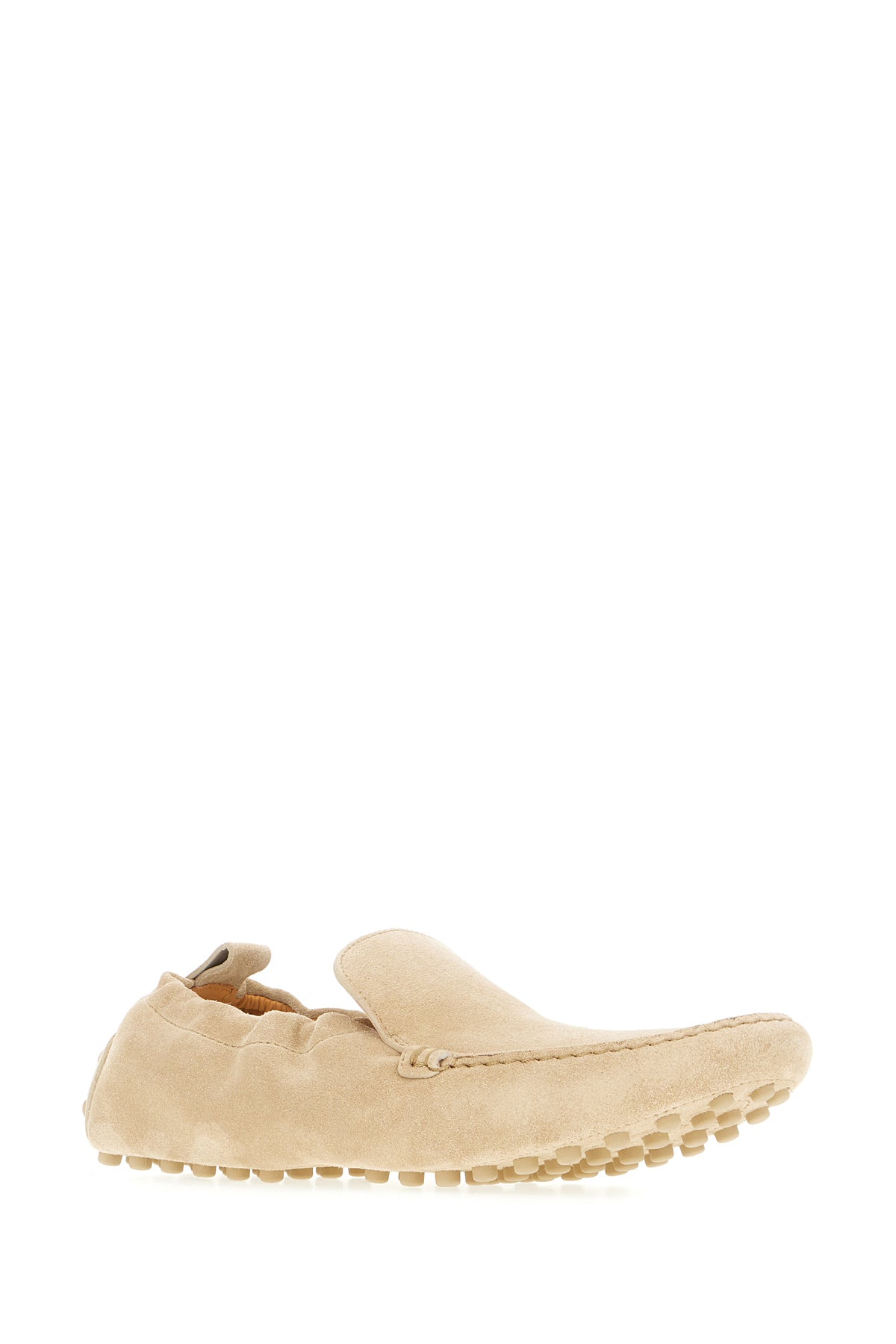 Tod's Mocassini Gommino 22L in pelle scamosciata sabbia, view 2