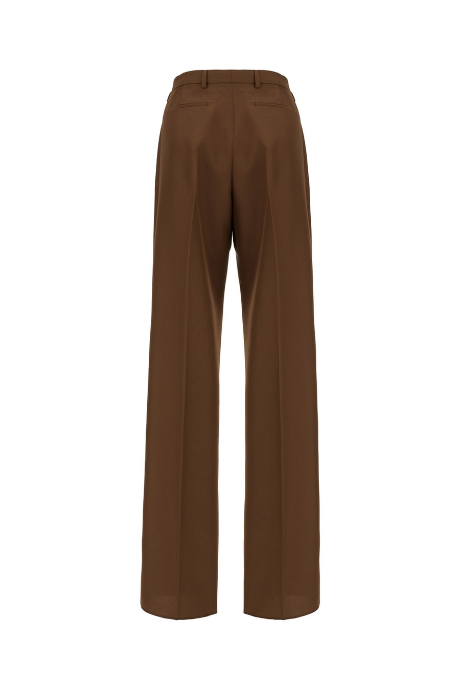 Gucci Pantalone in poliestere marrone, view 2
