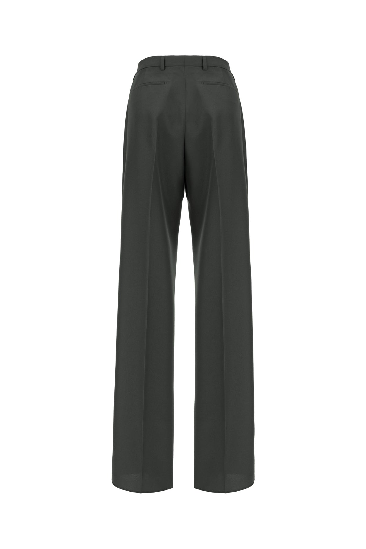 Gucci Pantalone in poliestere verde scuro, view 2
