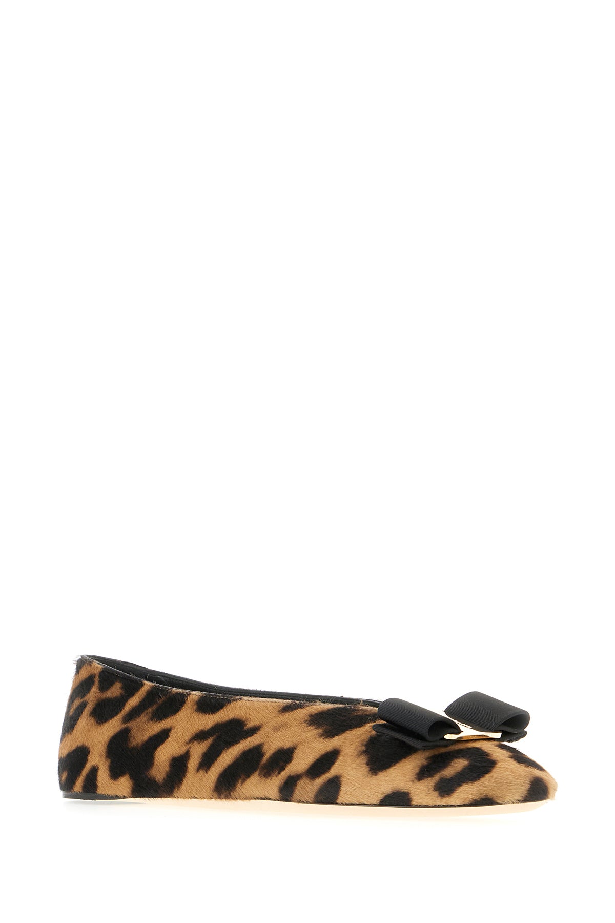 Ferragamo Ballerine Vanna P in cavallino stampato, view 2