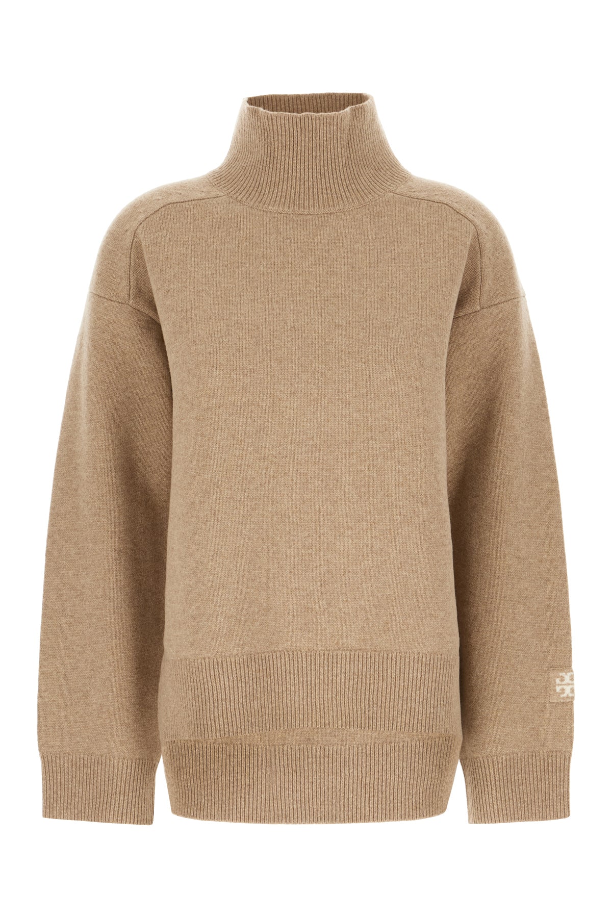 Tory Burch Maglione in lana marrone