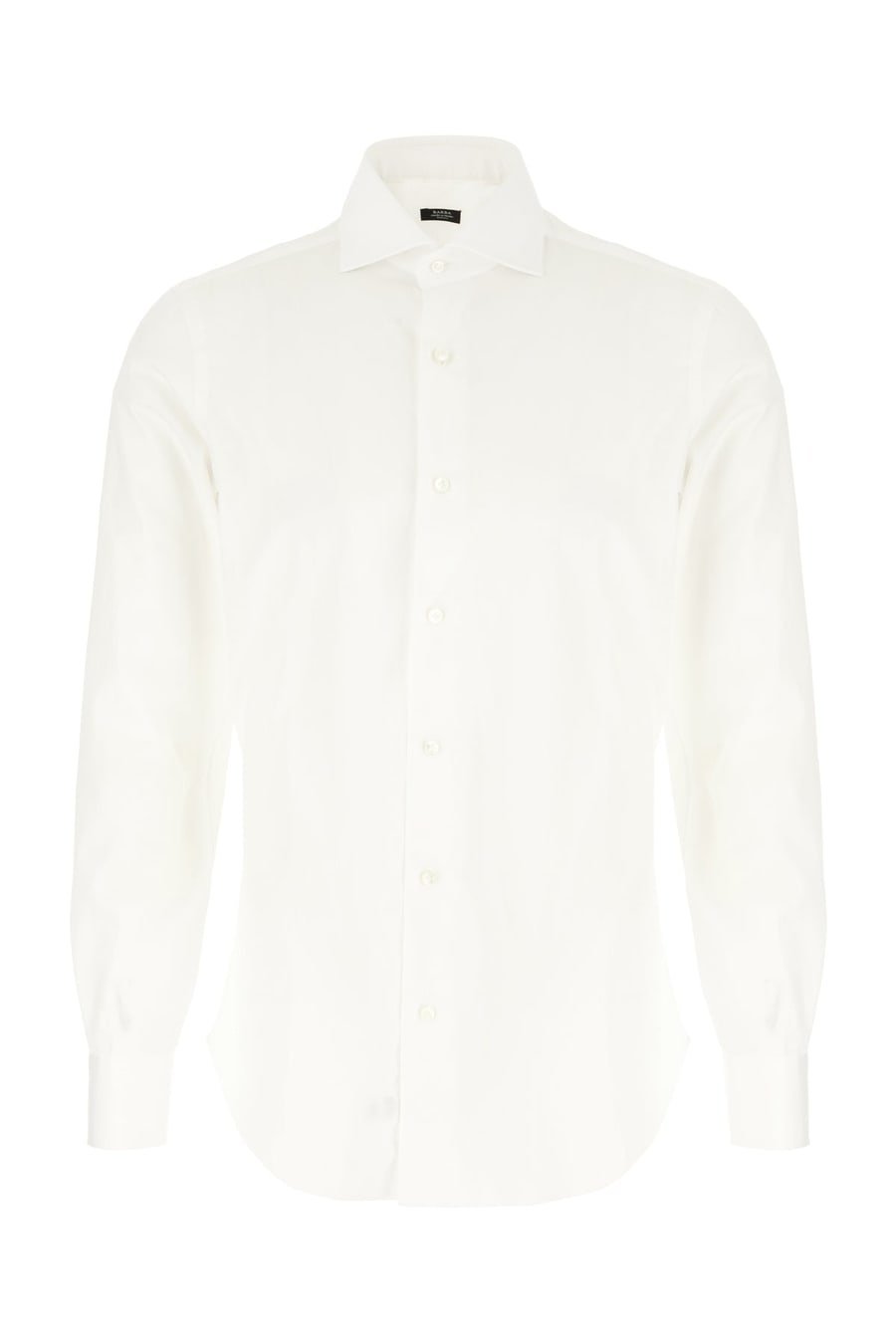 BARBA Camicia in cotone bianco