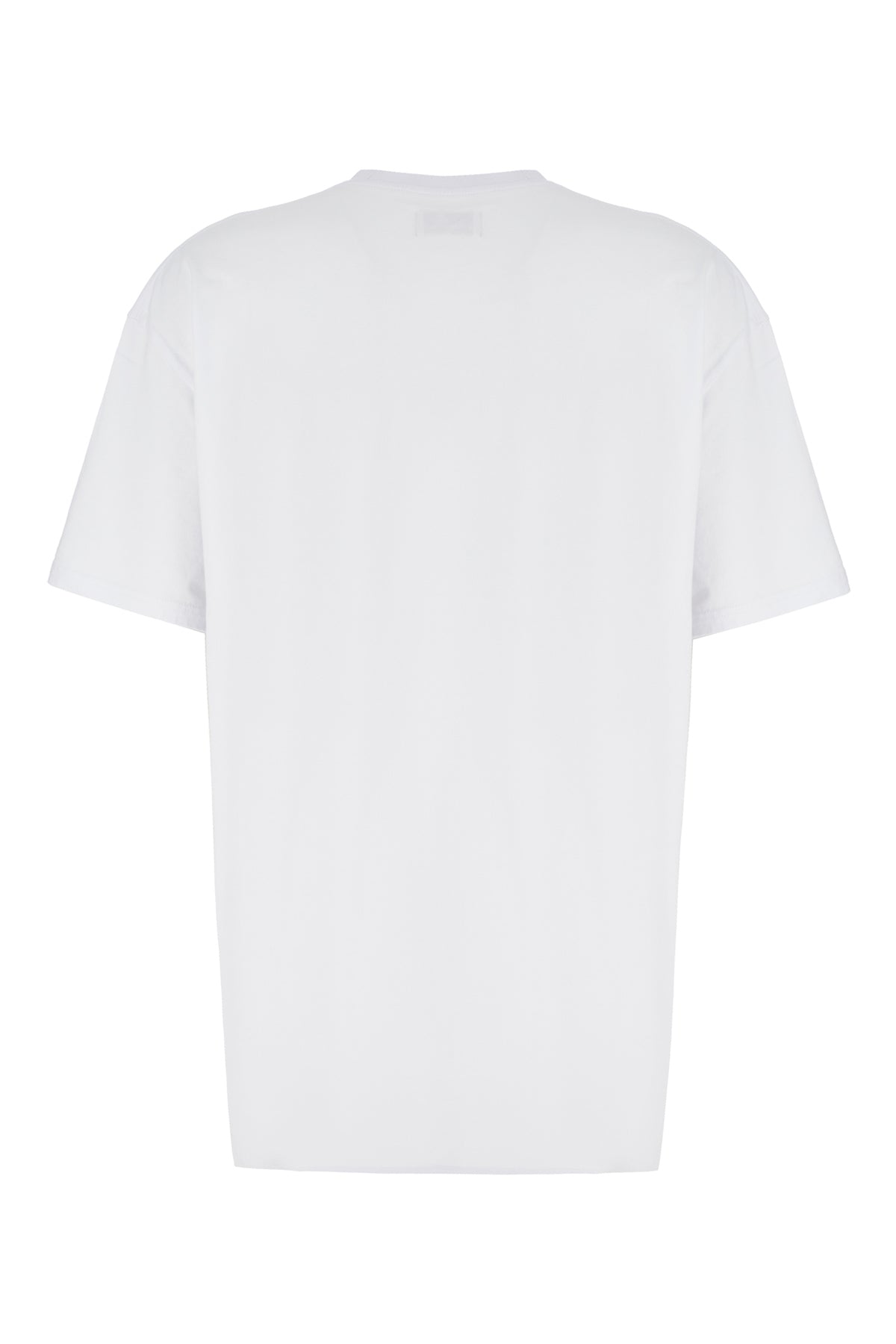 Vivienne Westwood T-shirt oversize in cotone bianco, view 2
