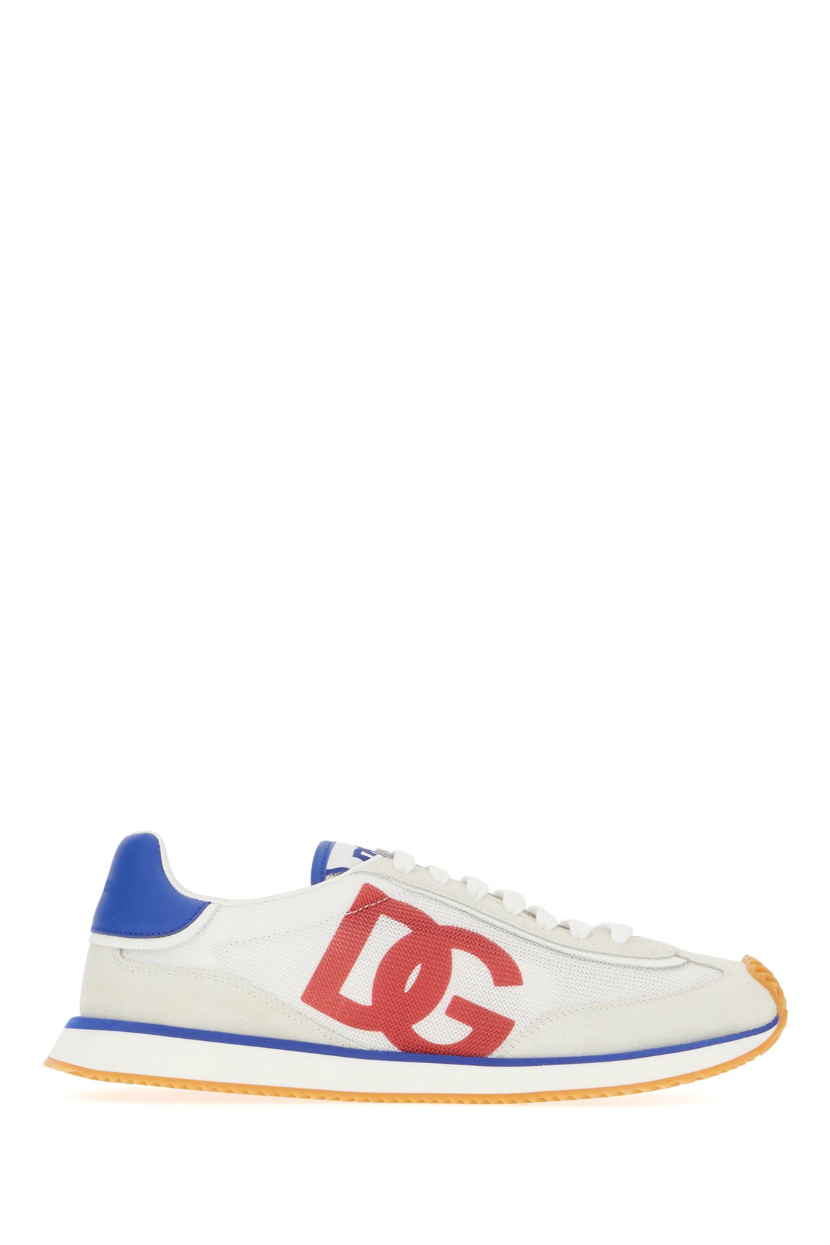 Dolce & Gabbana Sneakers DG Aria multicolor in pelle scamosciata e rete
