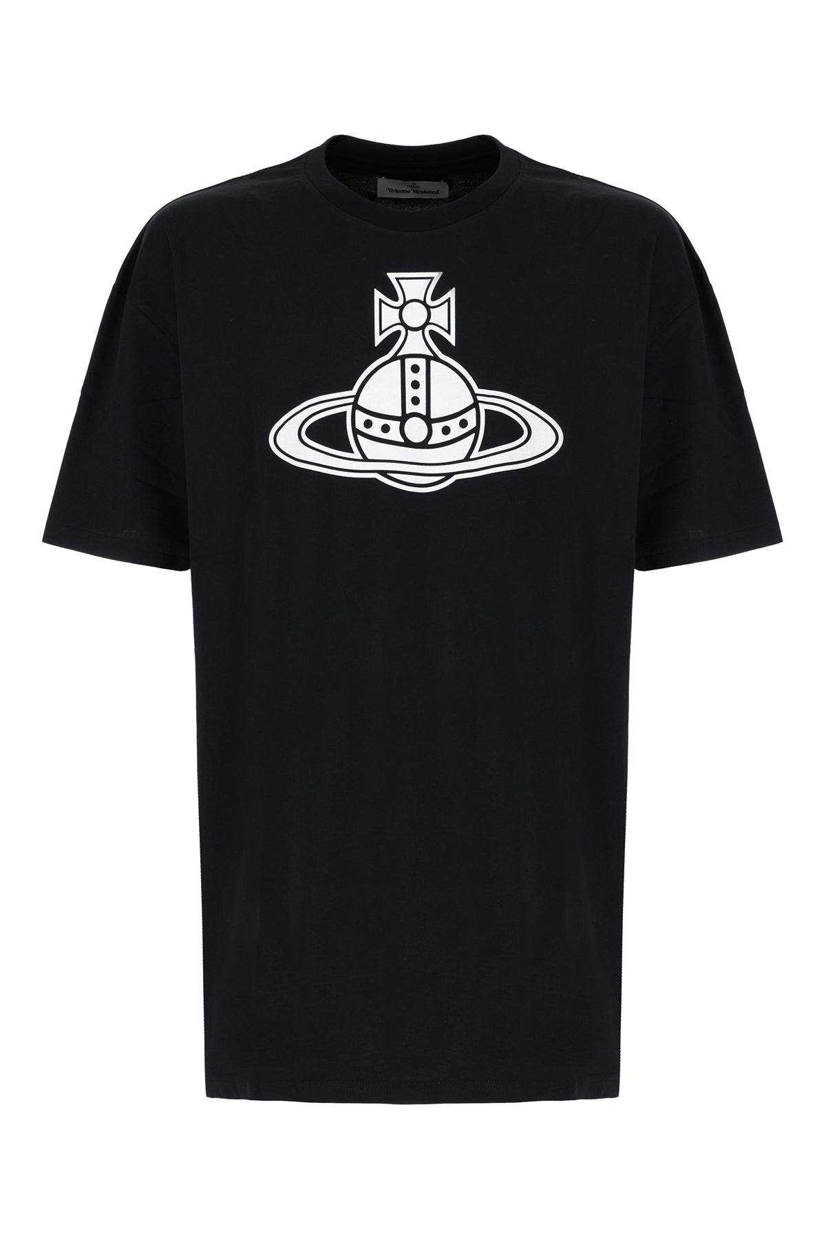 Vivienne Westwood T-shirt oversize in cotone nero