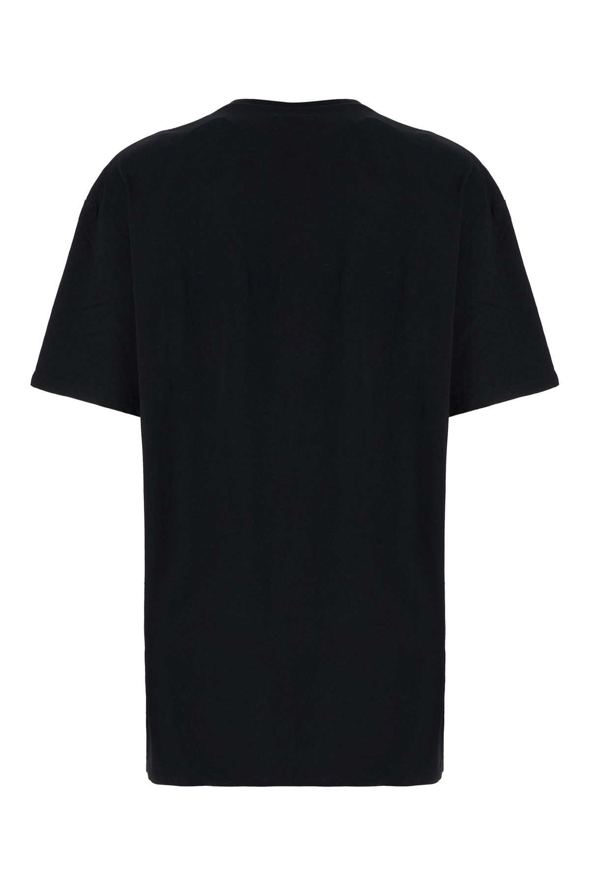 Vivienne Westwood T-shirt oversize in cotone nero, view 2