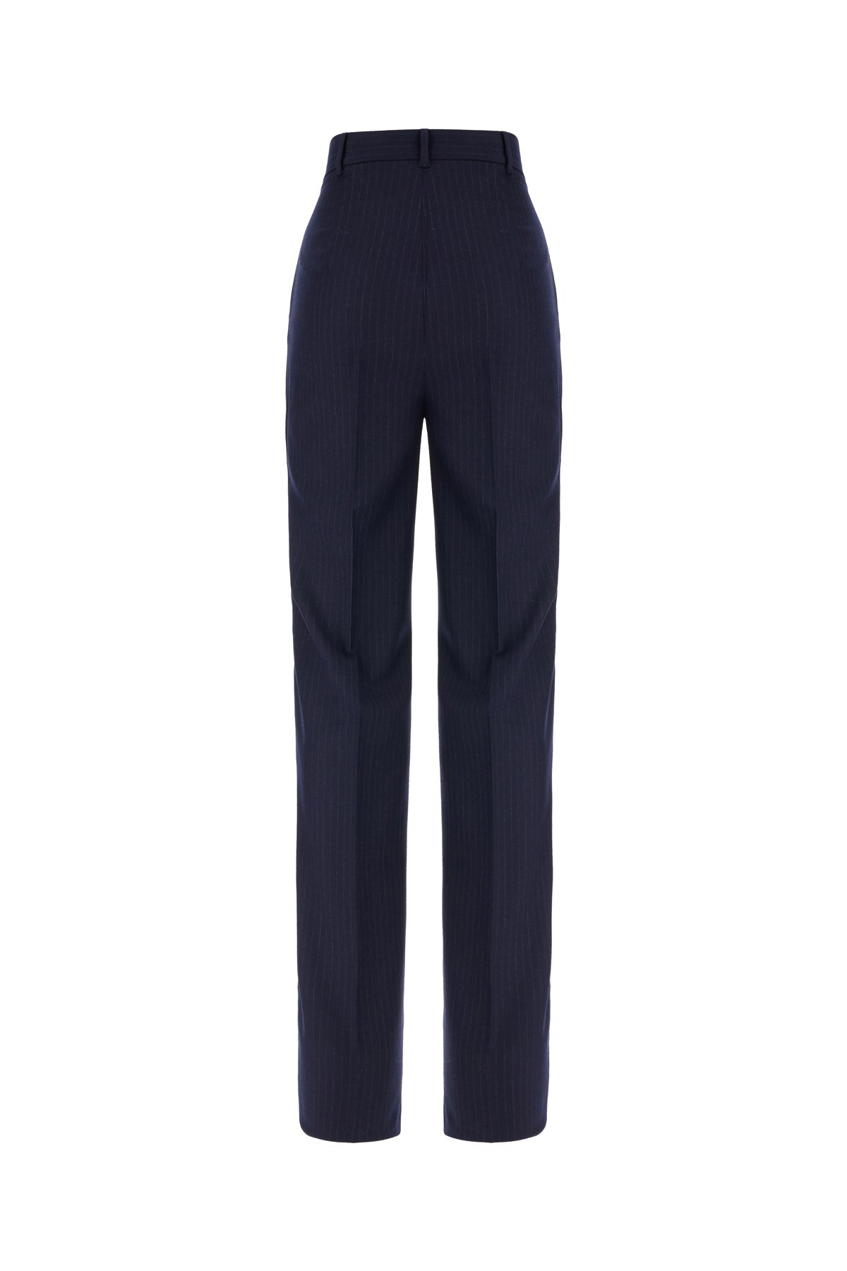 Max Mara Studio Pantalone in lana stretch nero, view 2