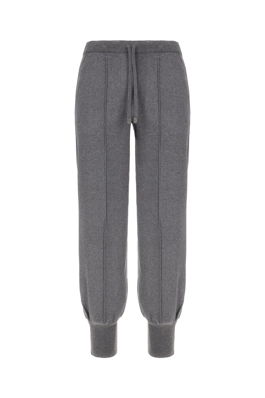 Tom Ford Pantalone jogging in cotone grigio