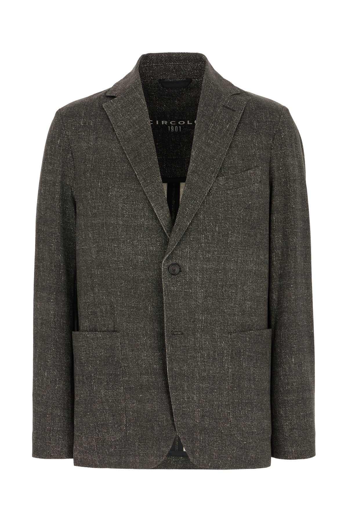 CIRCOLO Giacca in cotone stretch stampata