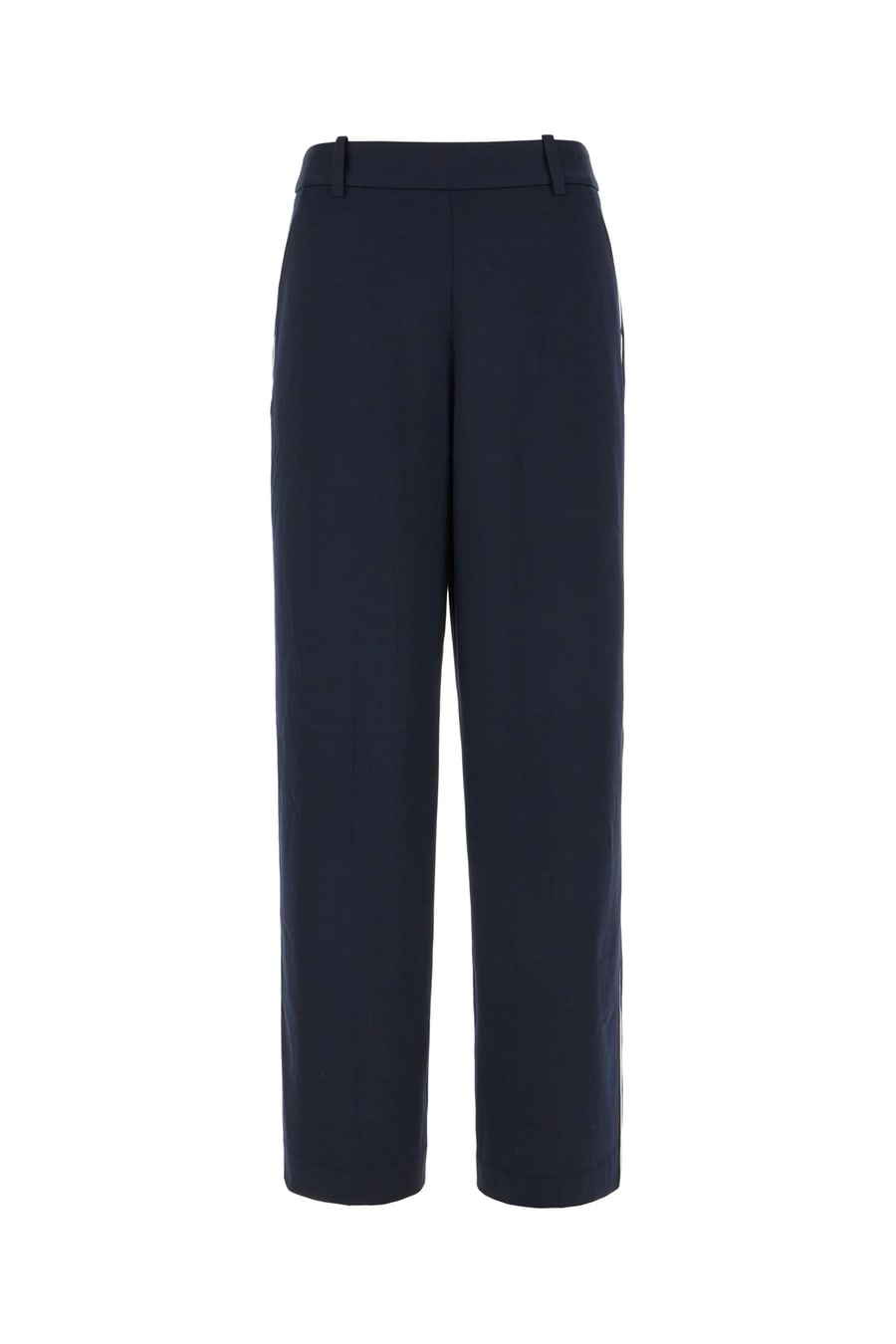 CIRCOLO Pantalone in cotone stretch blu navy