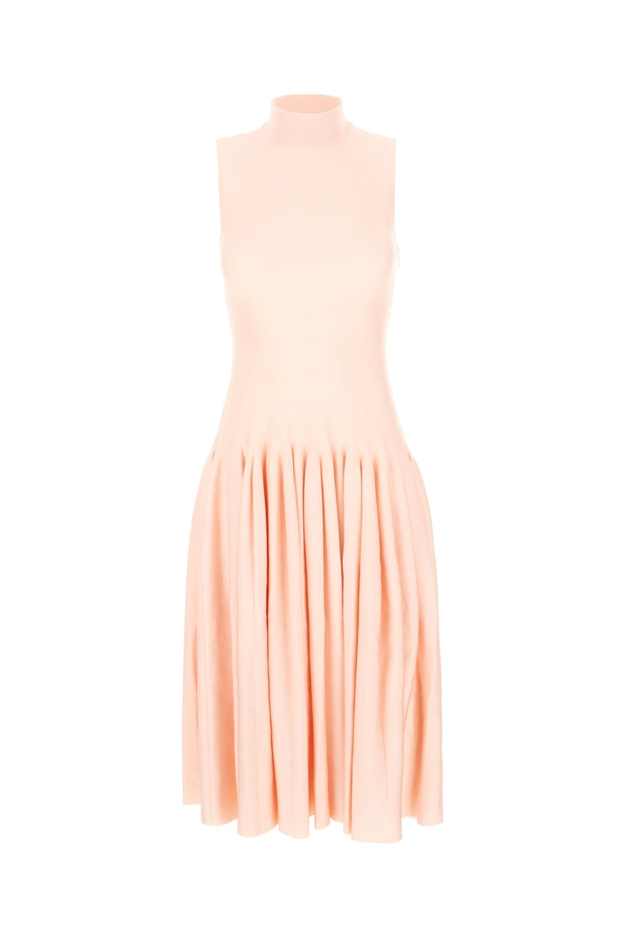Alaïa Abito in misto viscosa stretch salmone