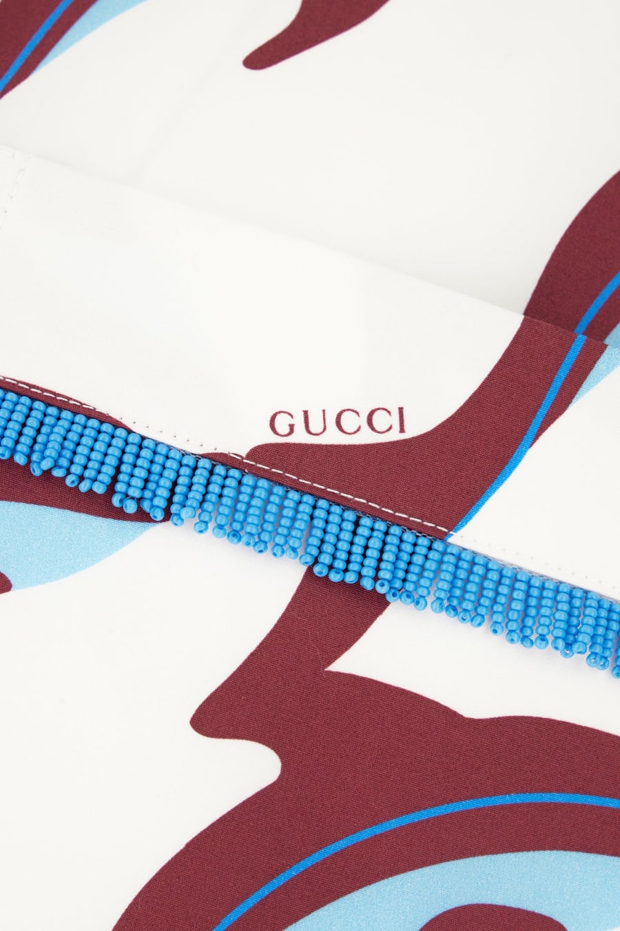 Gucci Camicia in popeline stampato, view 3