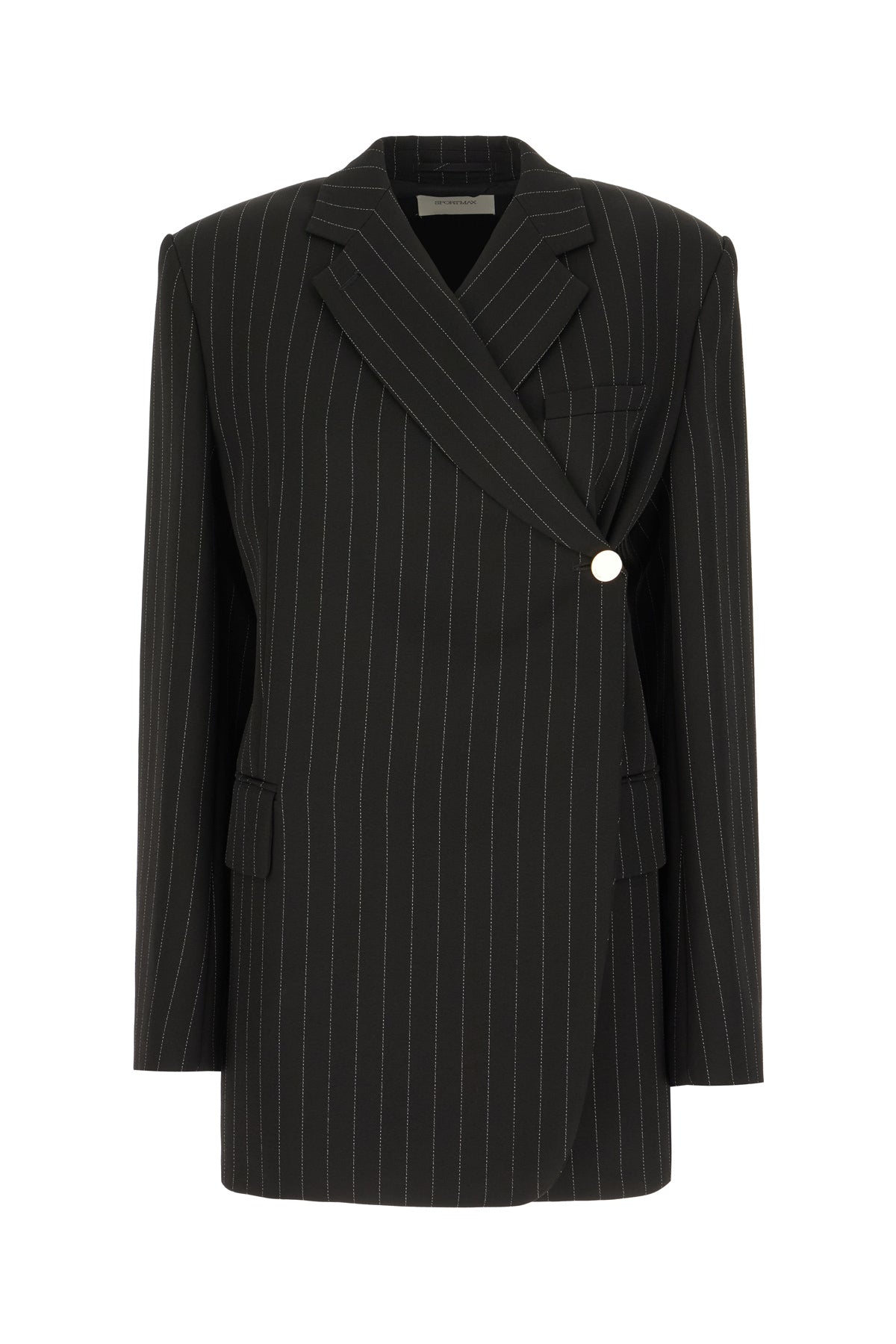 Sportmax Giacca in misto viscosa ricamata