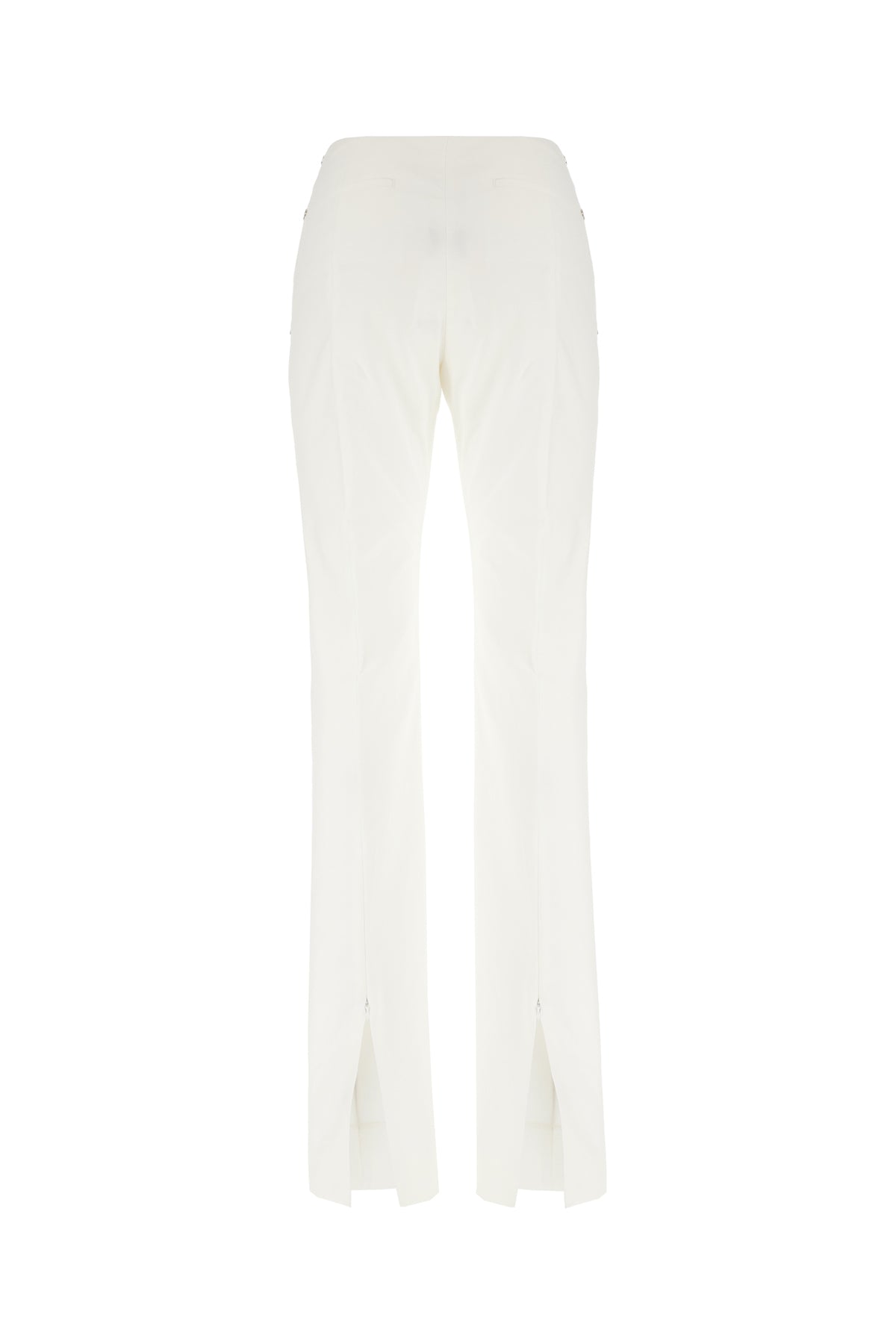 Sportmax Pantalone in cotone bianco, view 2