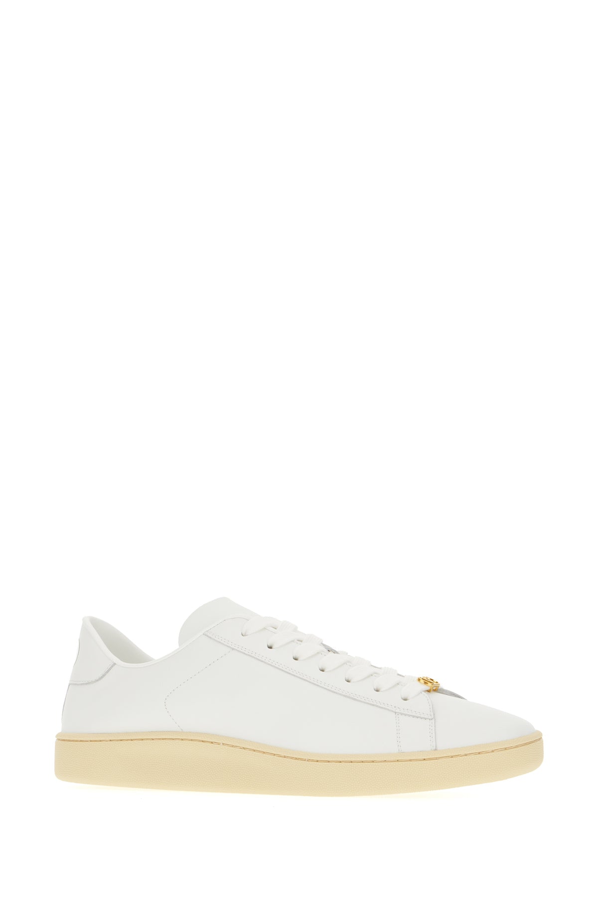 Valentino Garavani Sneakers in pelle bianca, view 2
