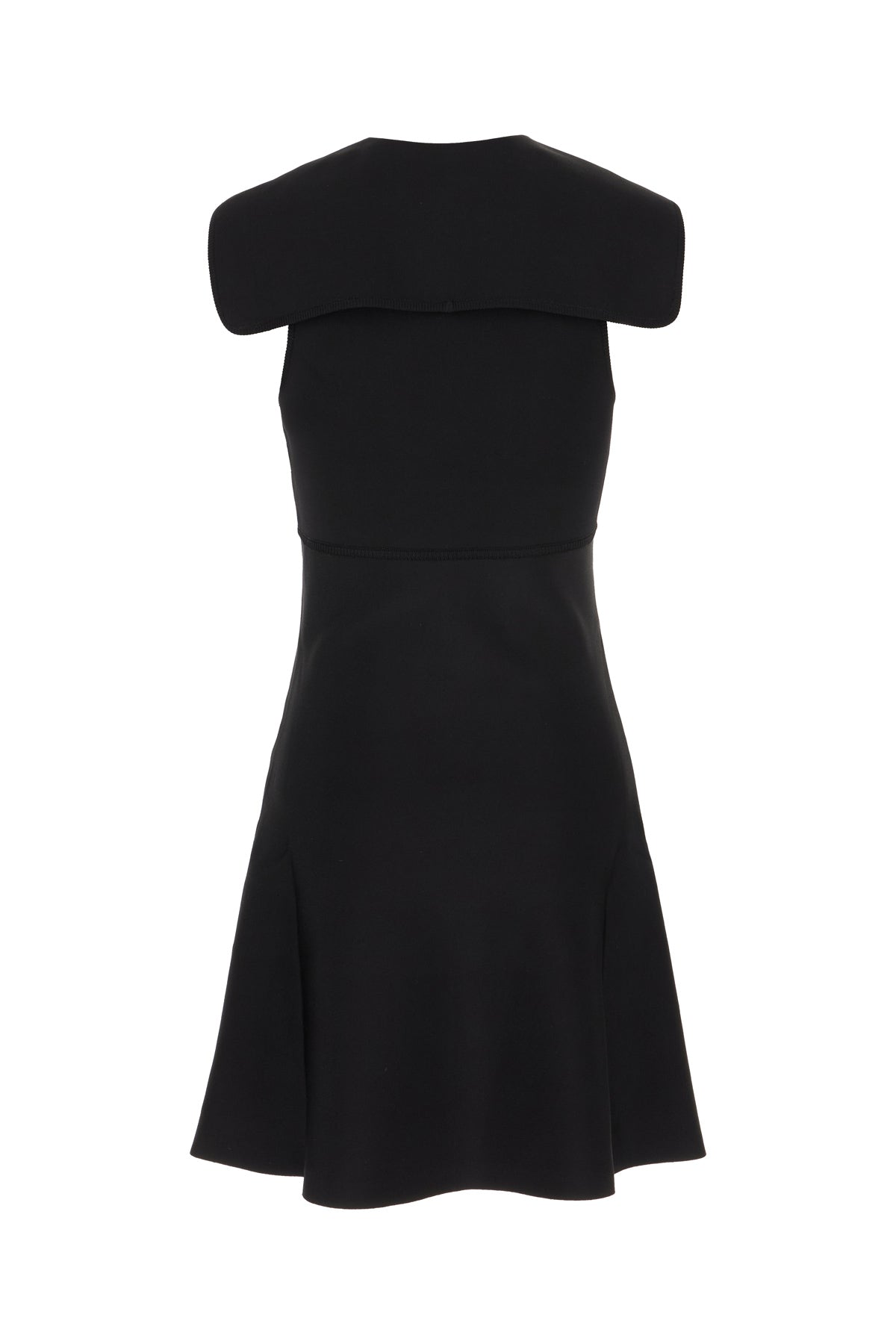 Givenchy Abito in misto viscosa stretch nero, view 2