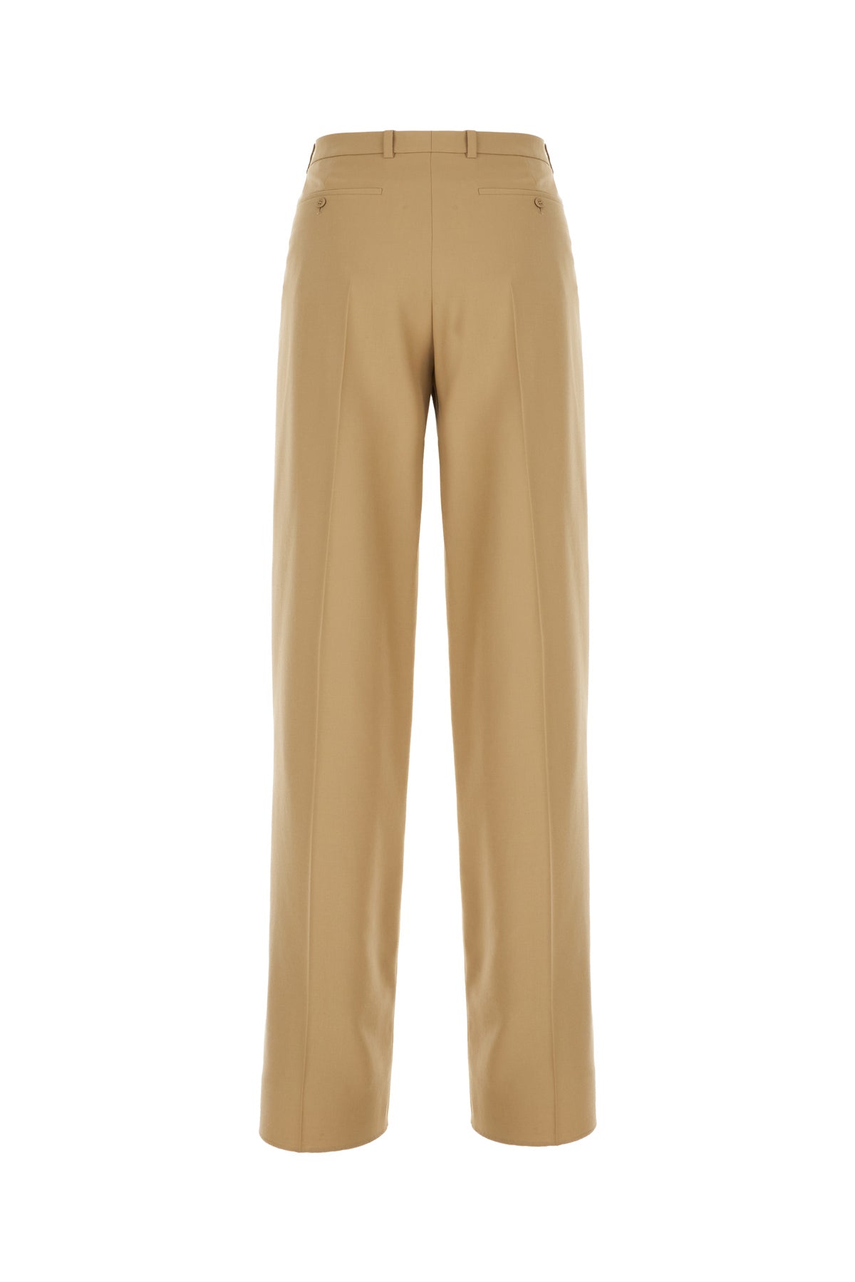 Saint Laurent Pantalone in lana beige, view 2