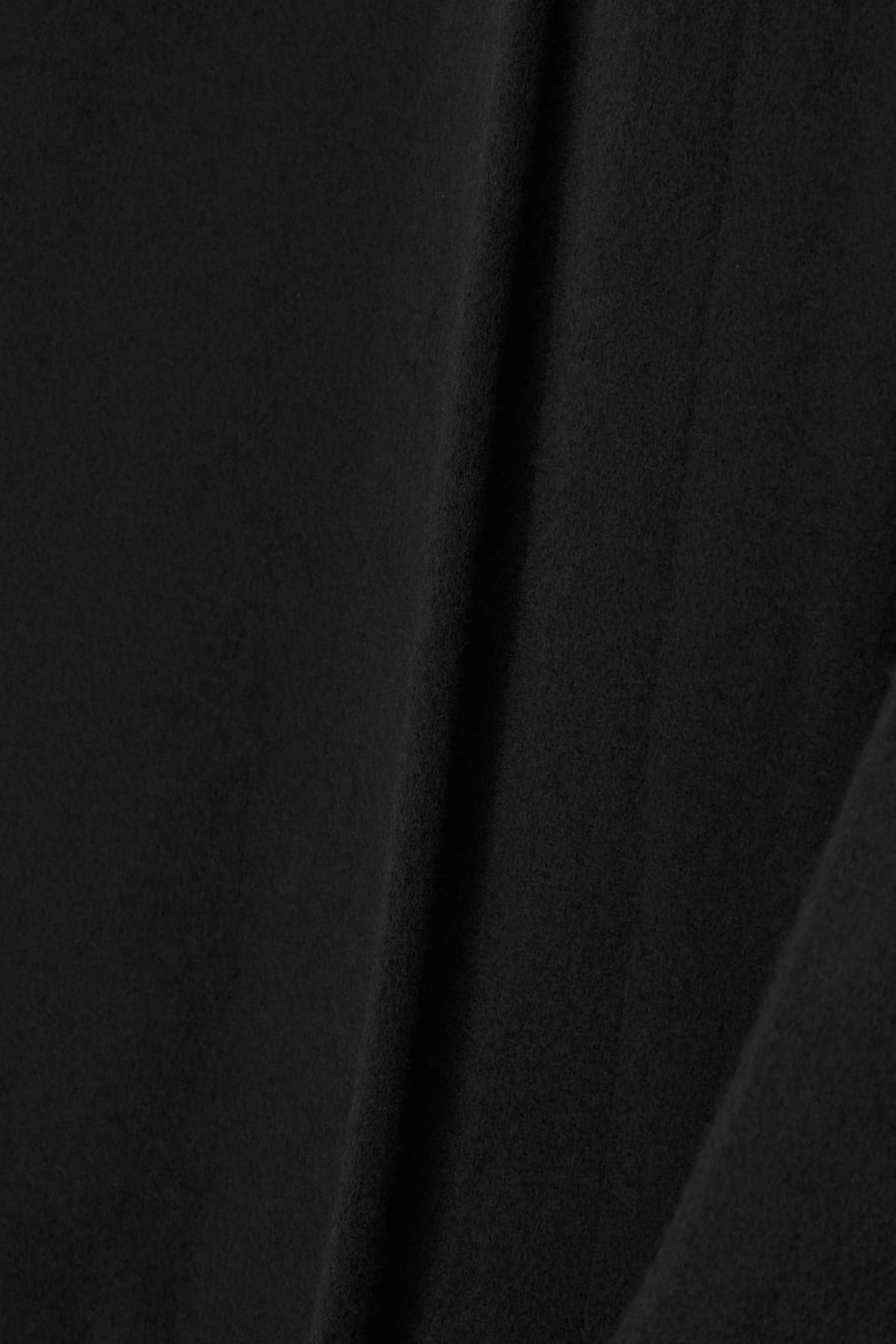 NICCOLO PASQUALETTI Cappotto in misto lana nera, view 3
