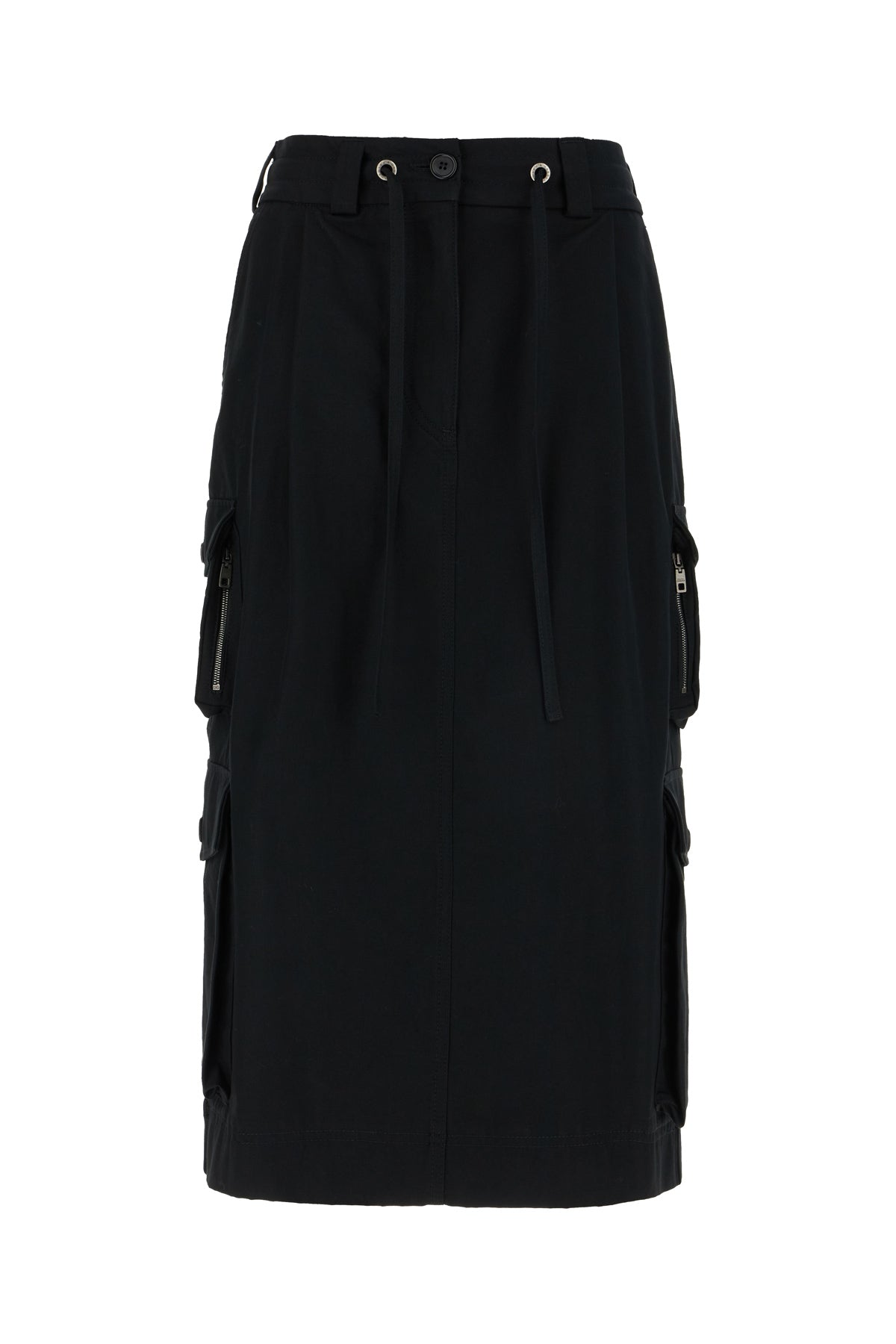 Dolce & Gabbana Gonna in cotone nero