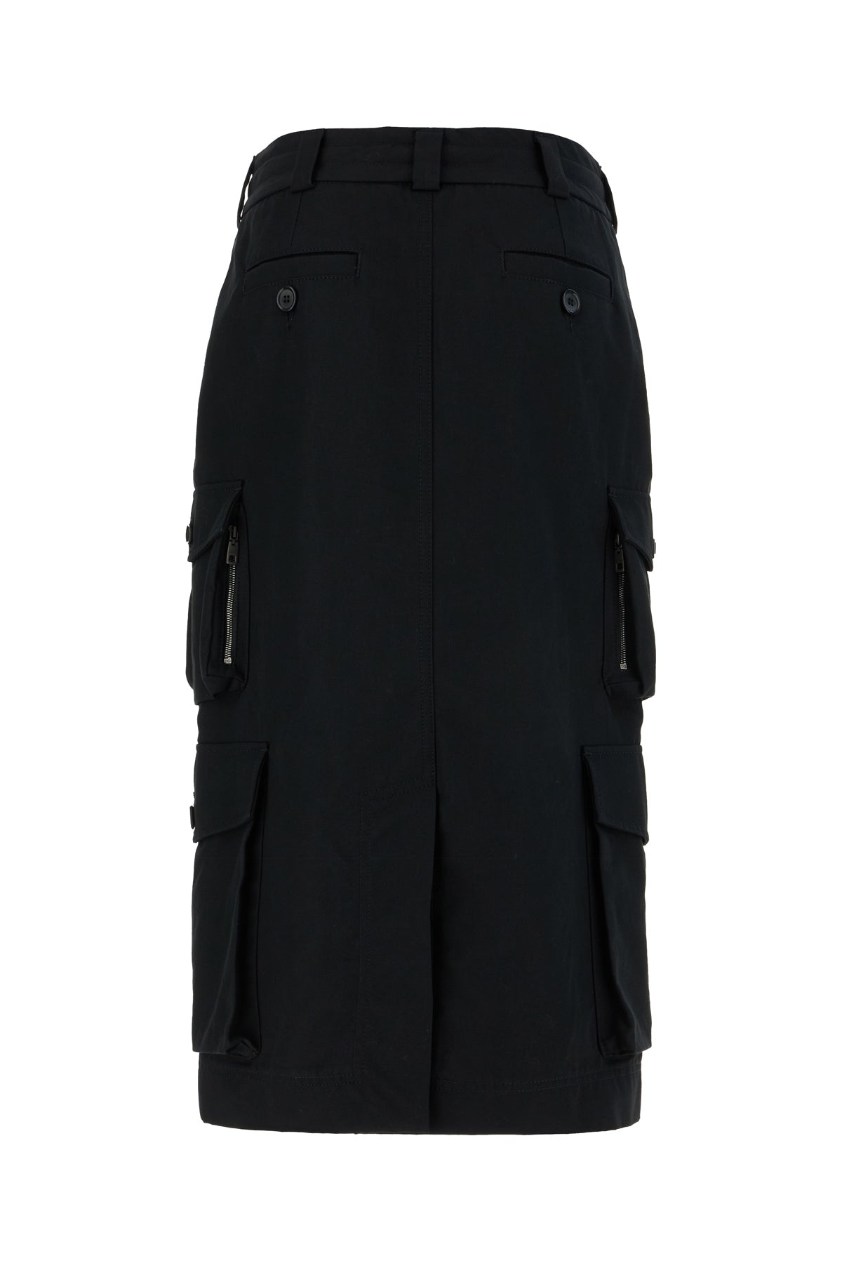 Dolce & Gabbana Gonna in cotone nero, view 2