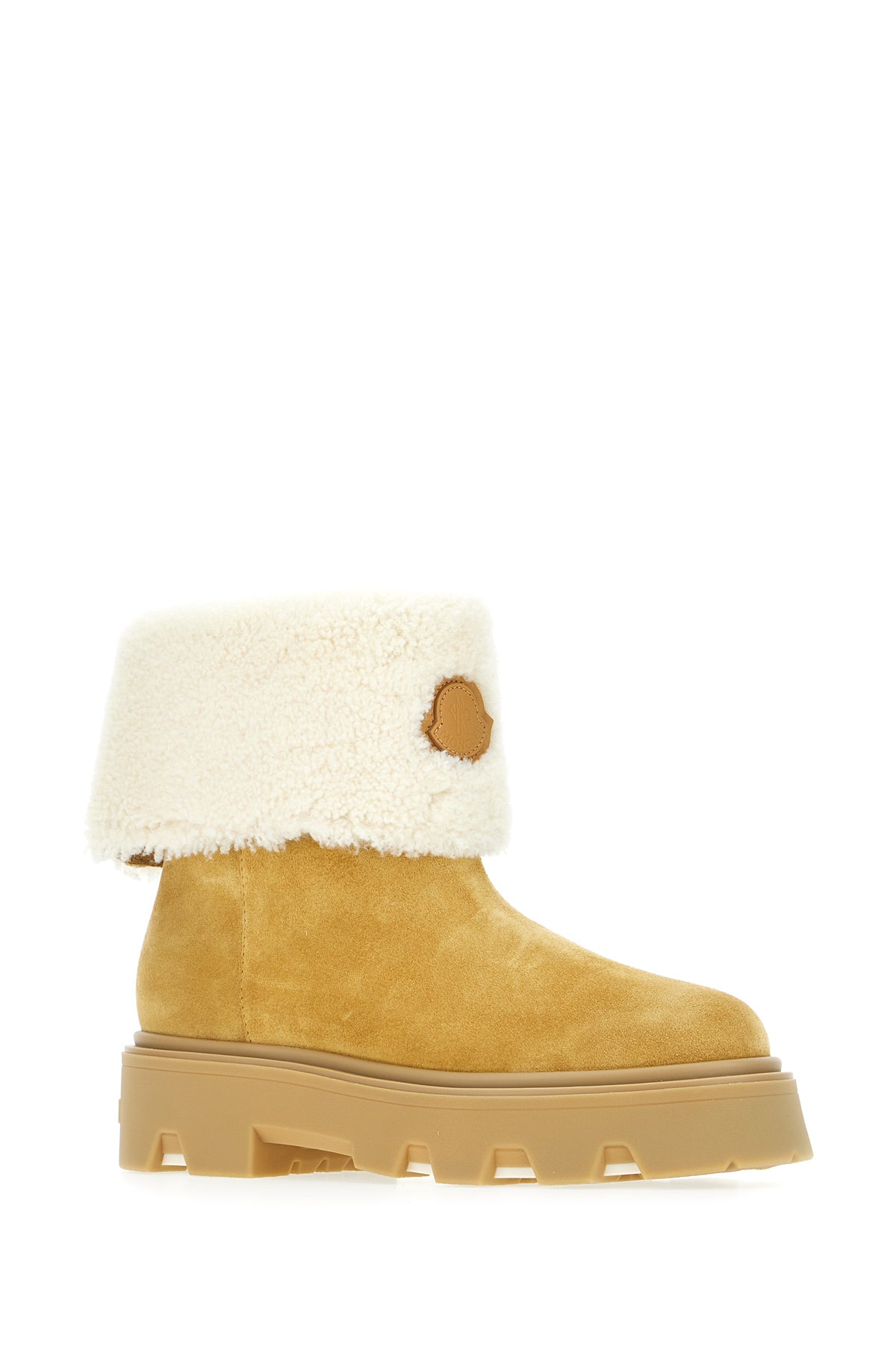 Moncler Stivaletti Aurea in montone beige, view 2