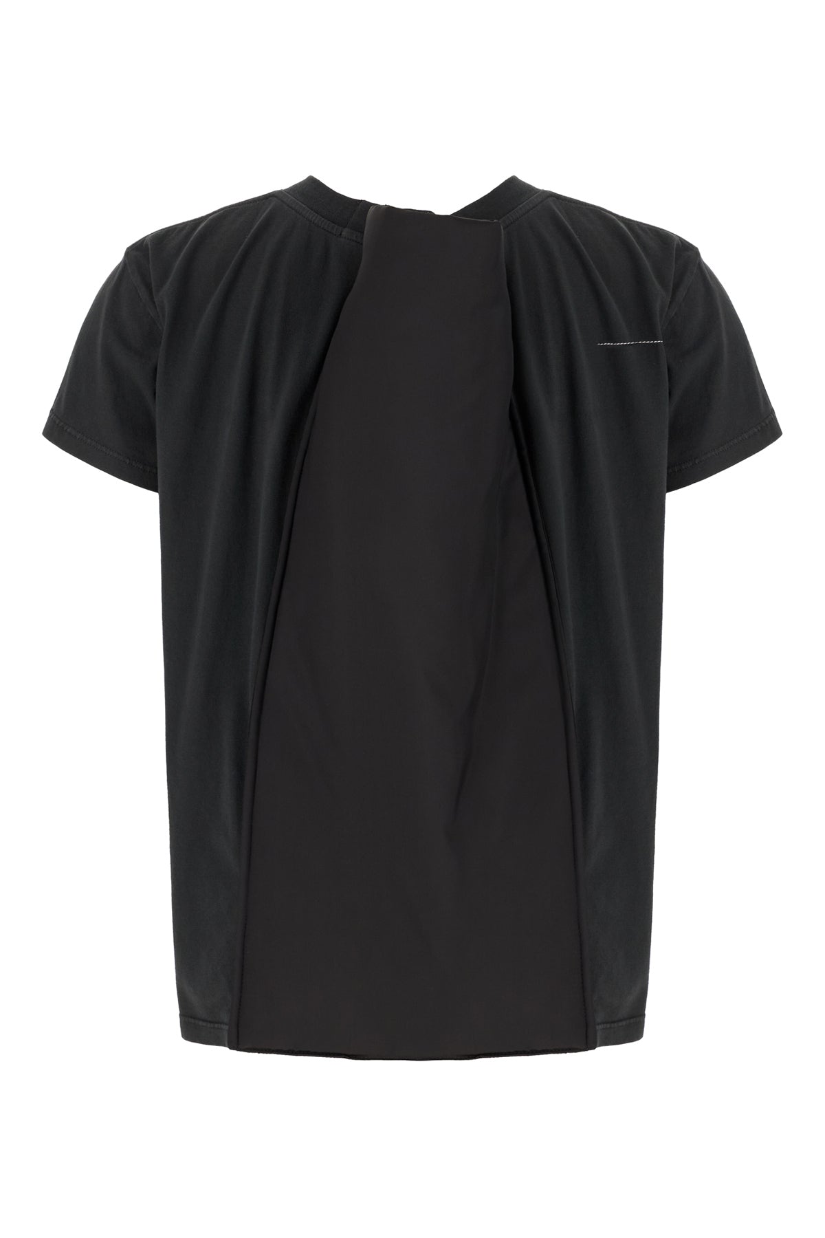 MM6 T-shirt in cotone ardesia, view 2