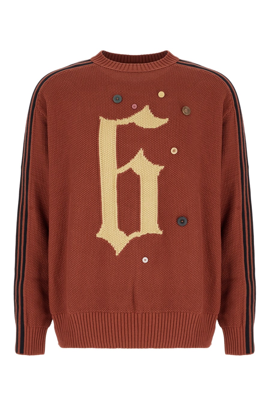 ADIDAS BY SONG FOR THE MUTE Maglione in cotone mattone