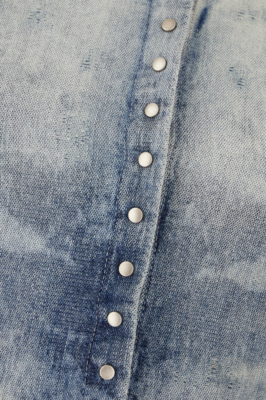 Diesel Camicia in denim, view 3