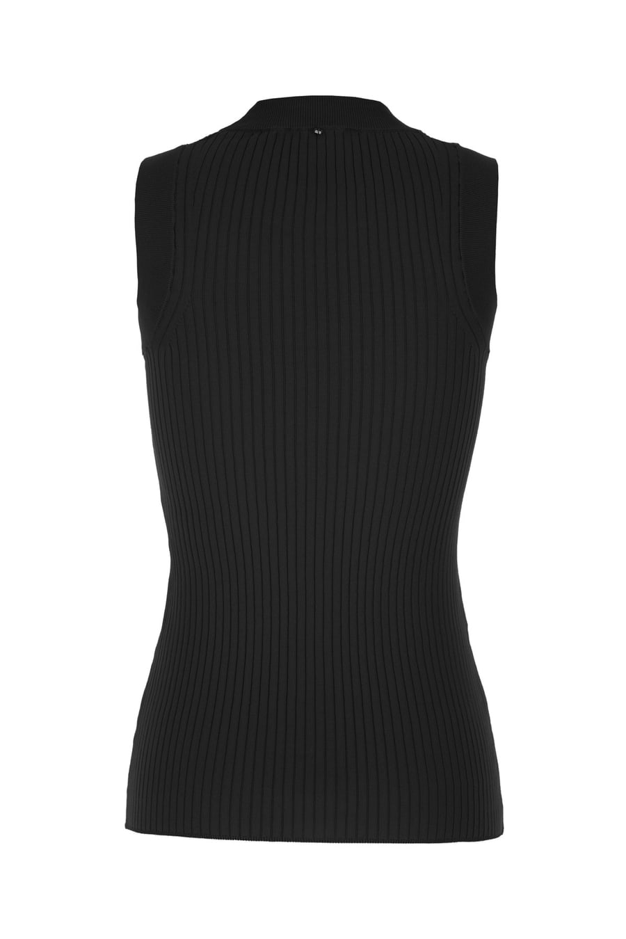 Sportmax Top in cotone nero, view 2