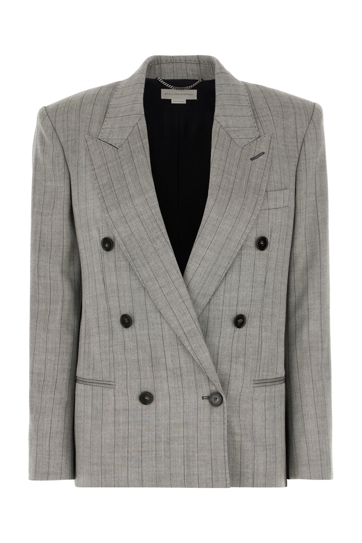 Stella McCartney Giacca in lana stretch ricamato