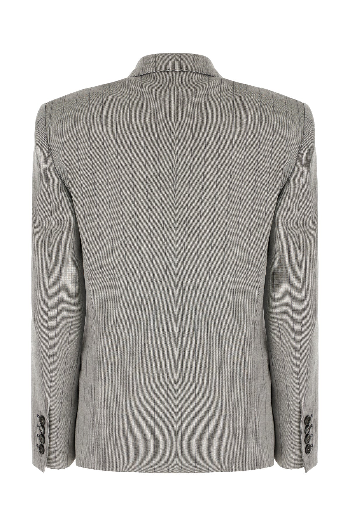 Stella McCartney Giacca in lana stretch ricamato, view 2
