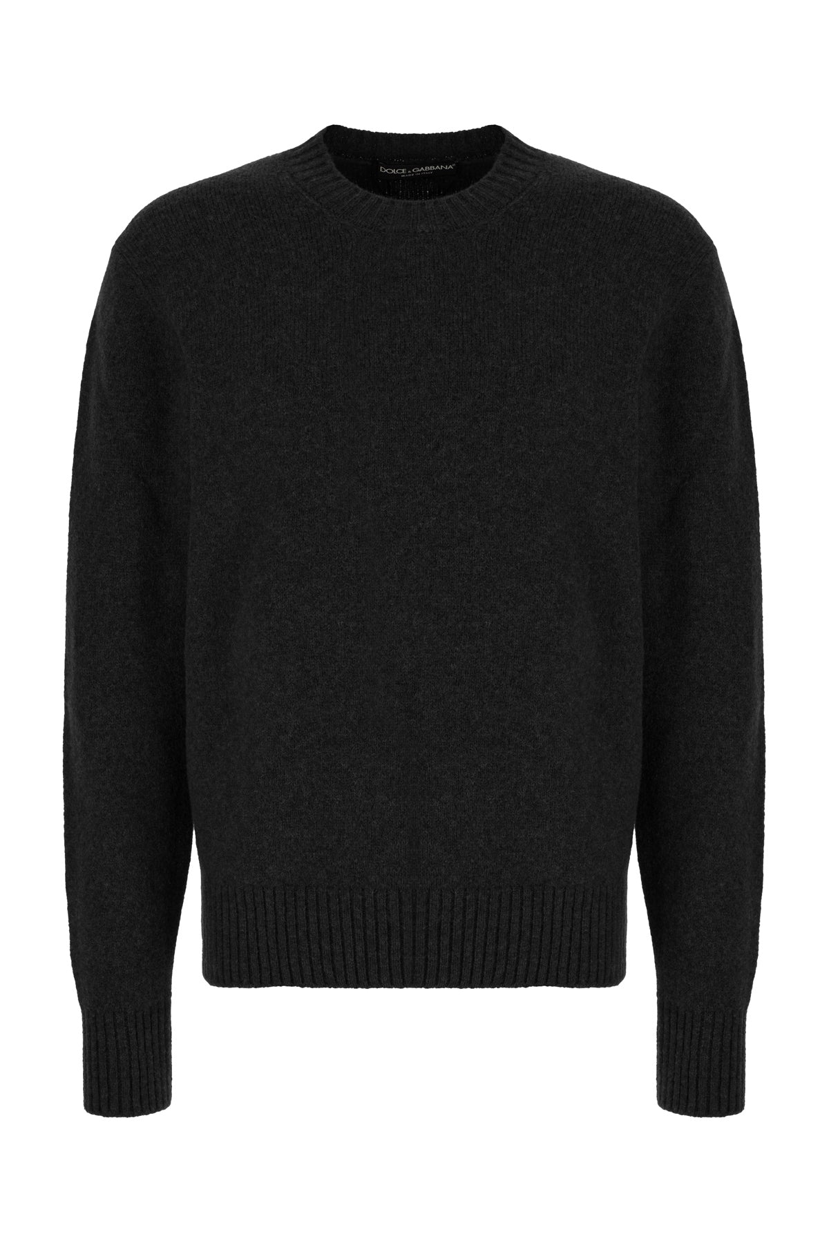 Dolce & Gabbana Maglione in misto lana nera