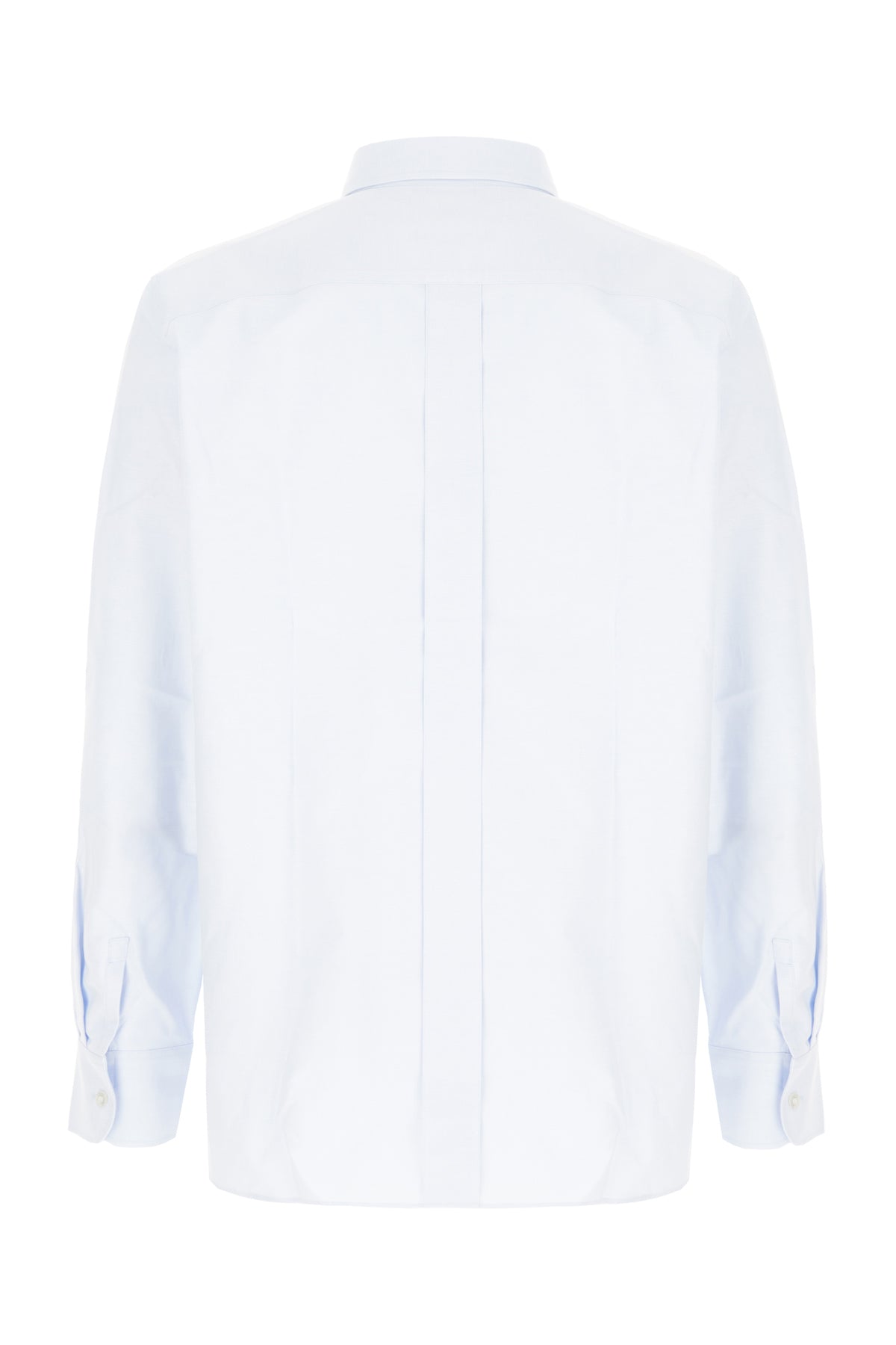 Saint Laurent Camicia in oxford azzurro, view 2
