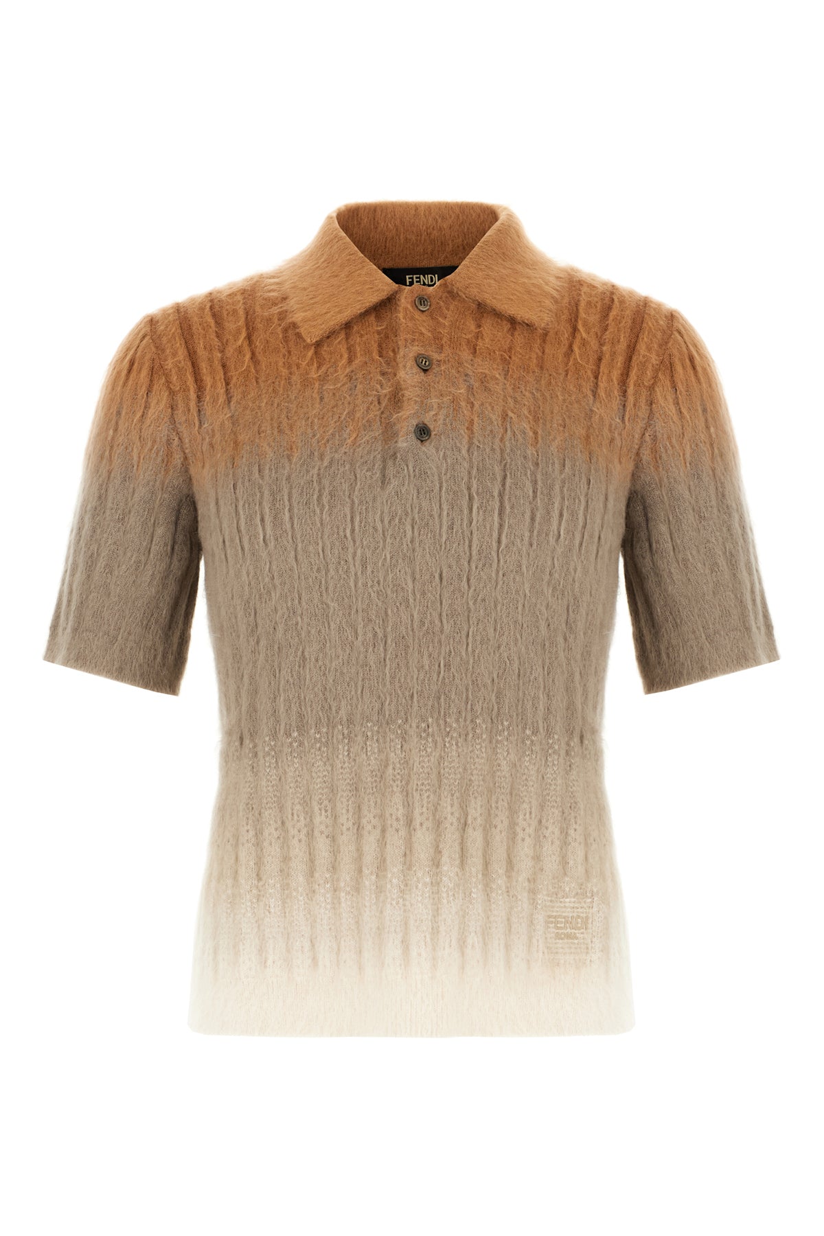 Fendi Maglione in misto mohair stretch multicolor
