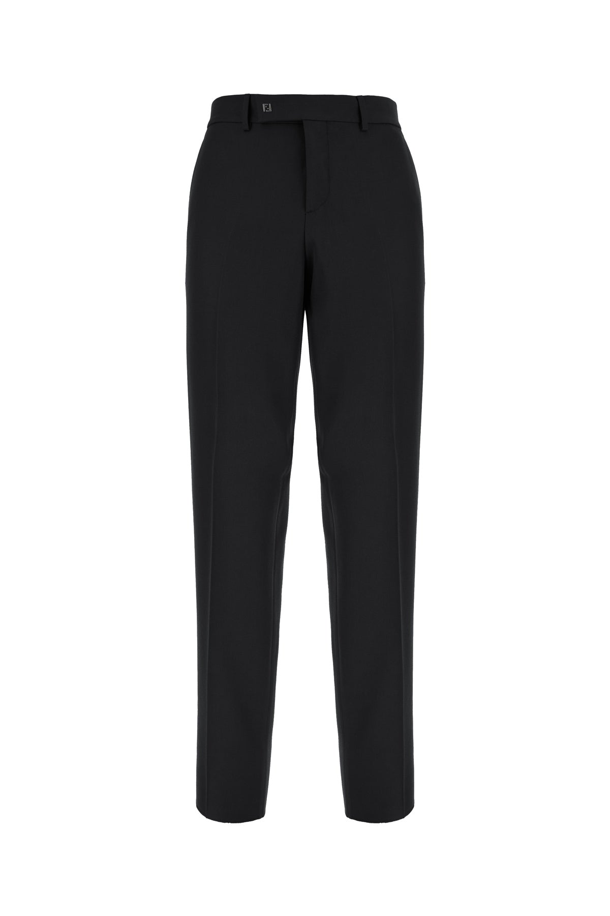 Fendi Pantalone in lana nera