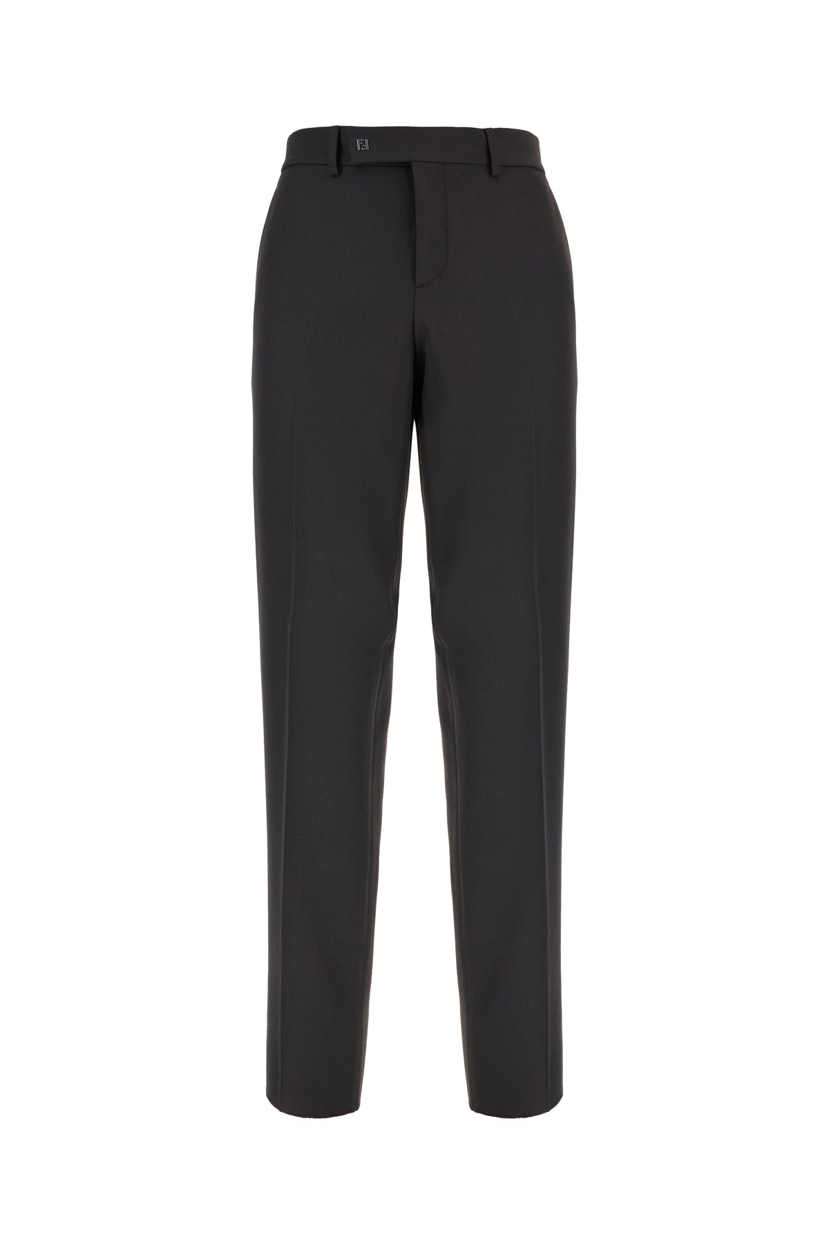 Fendi Pantalone in misto poliestere ardesia