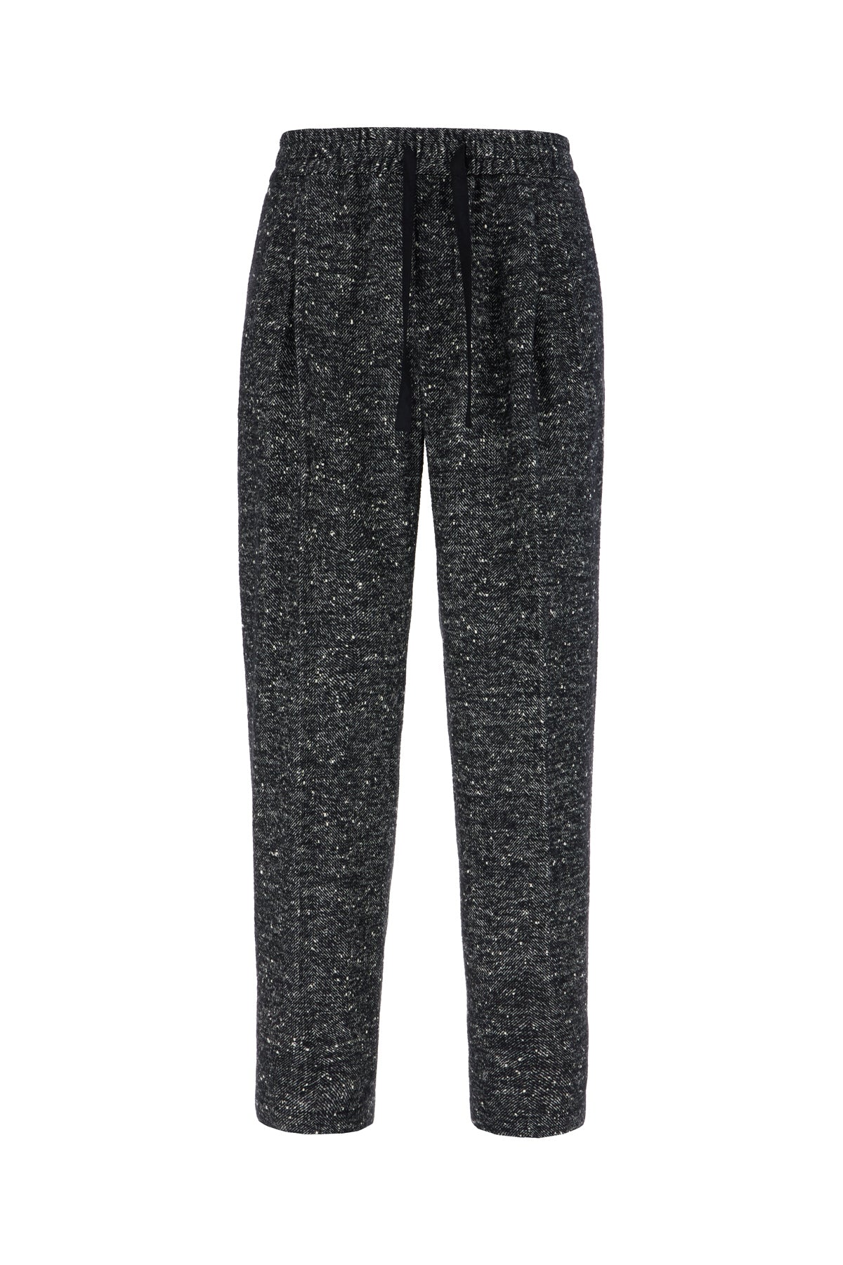 Dolce & Gabbana Pantalone in misto lana ricamata