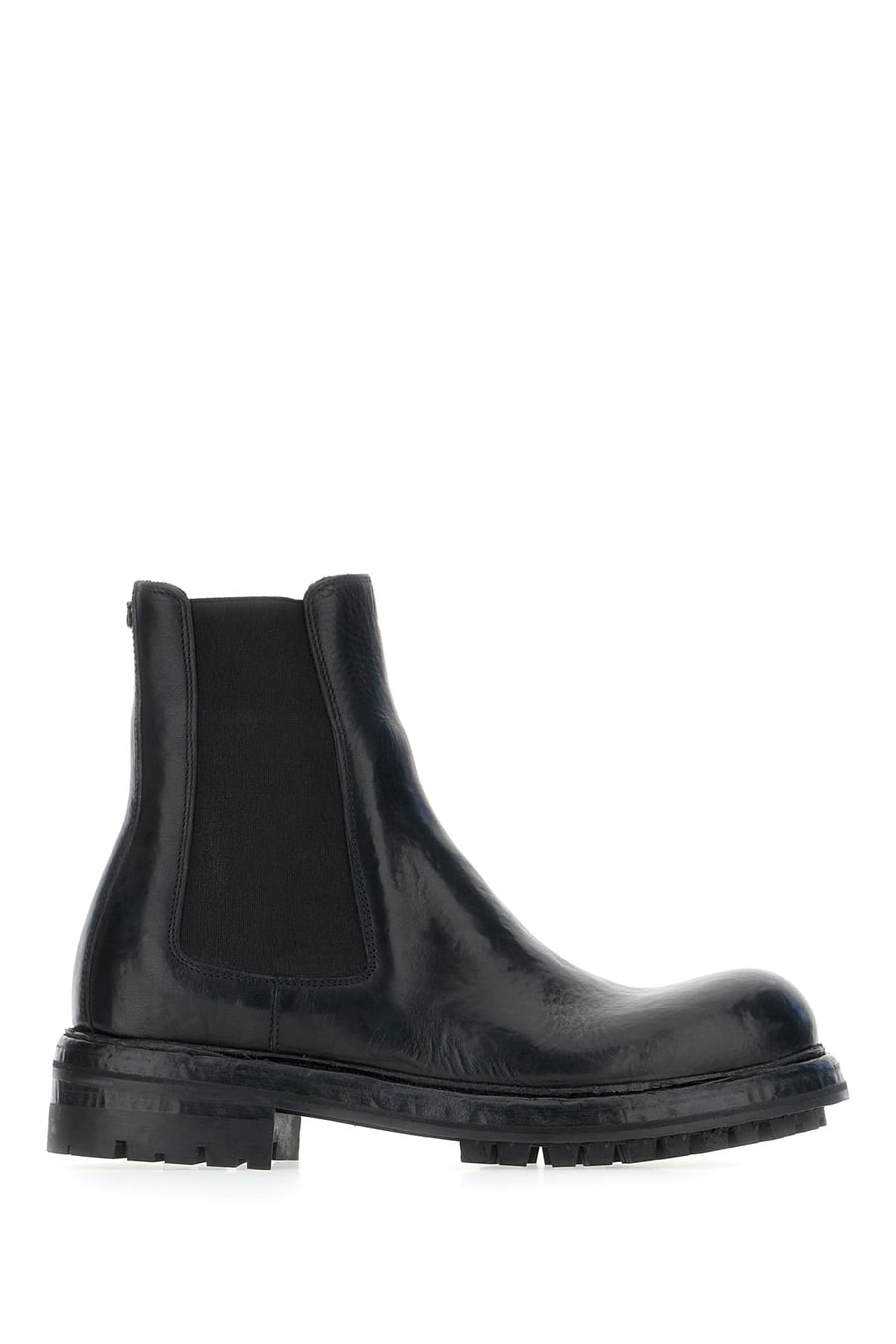 Dolce & Gabbana Stivaletti in pelle nera