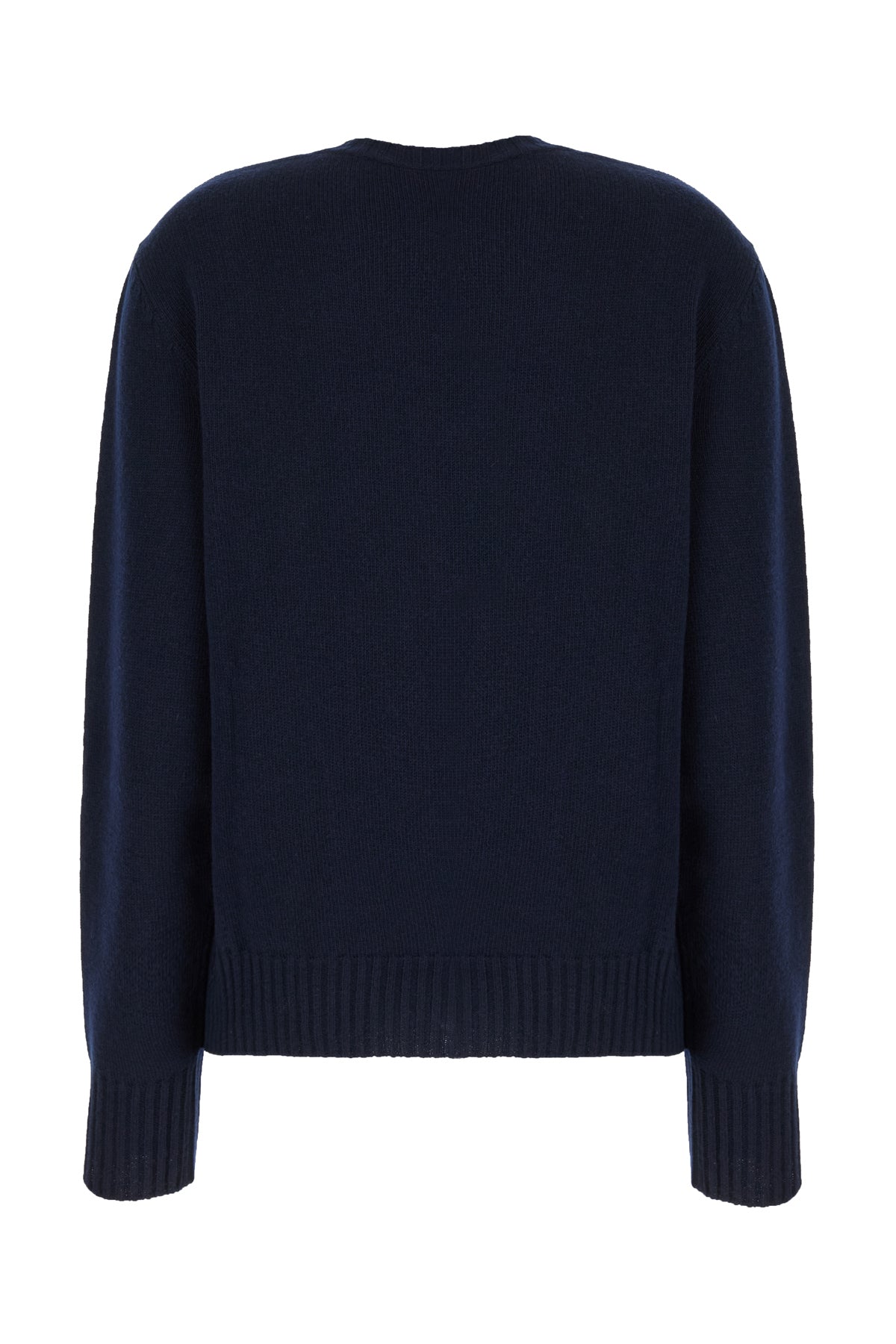 Valentino Garavani Maglione in lana blu notte, view 2