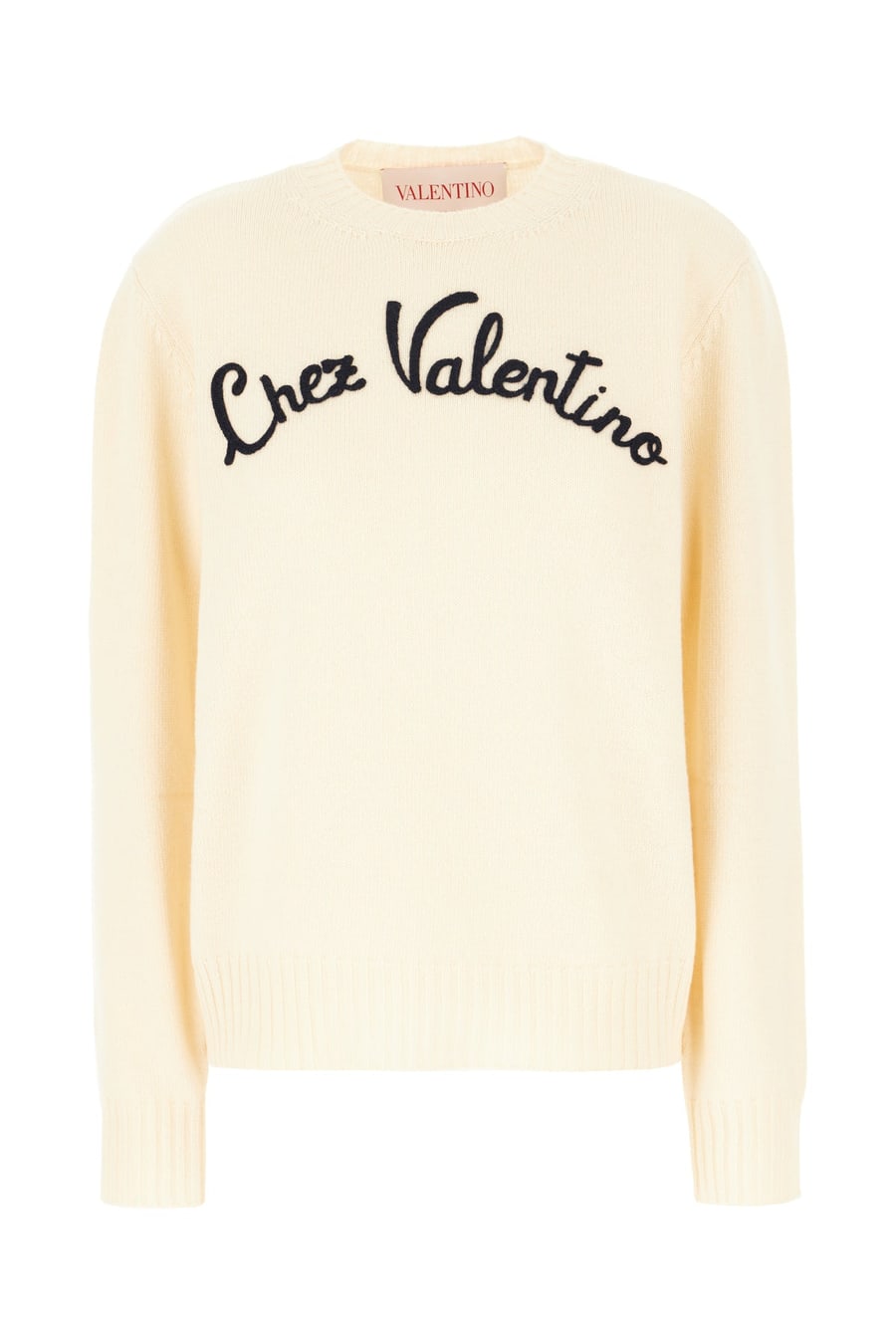 Valentino Garavani Maglione in lana crema