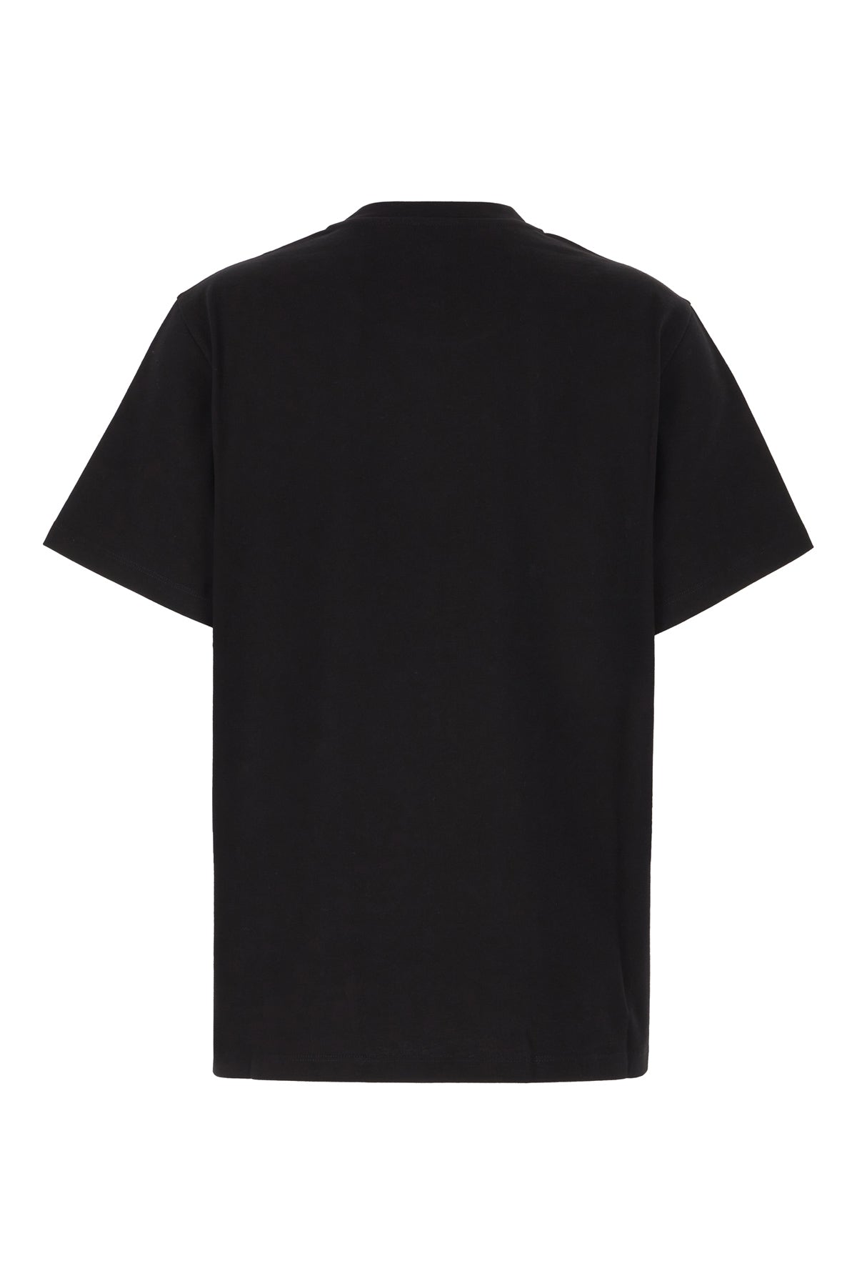 Stella McCartney T-shirt oversize in cotone nero
