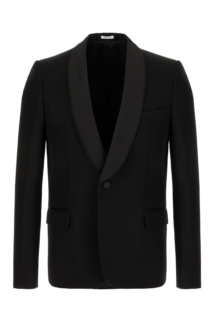 Alexander McQueen Giacca in lana nera
