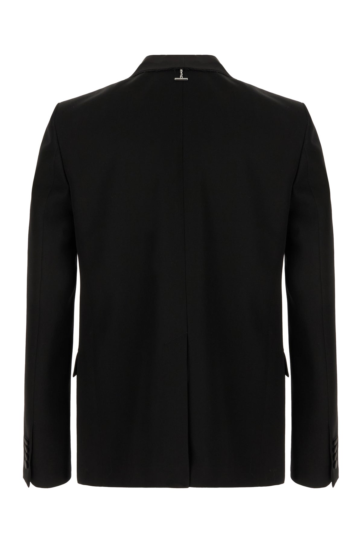 Alexander McQueen Giacca in lana nera, view 2