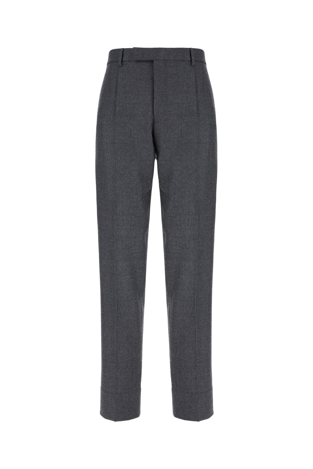 ZEGNA Pantalone in lana grigio scuro